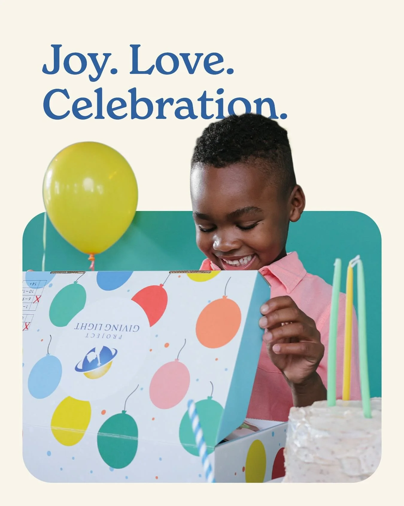 This is what hope looks like &mdash; bright eyes, big smiles, and a heart full of wonder.
Every Project Giving Light box carries more than gifts&hellip; it carries love. 💛

#ProjectGivingLight #JoyDelivered
#birthdayparty #happybirthday