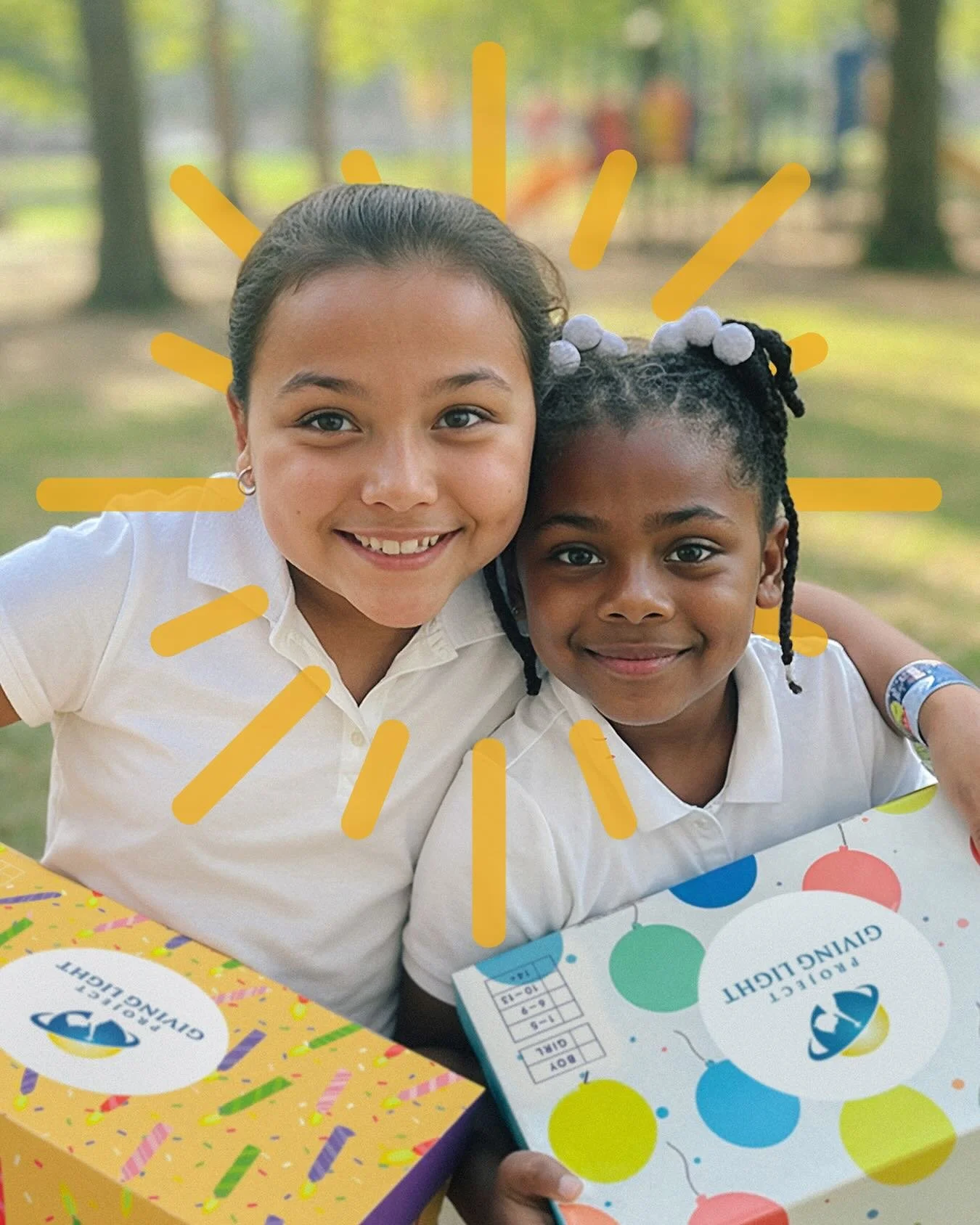 &ldquo;Birthday boxes, big dreams, and two hearts full of happiness. 🎉
Because every smile matters &mdash; and every gift of light creates hope for tomorrow.
💛 Join us at ProjectGivingLight.com to spread more smiles.&rdquo;

#ProjectGivingLight #Jo