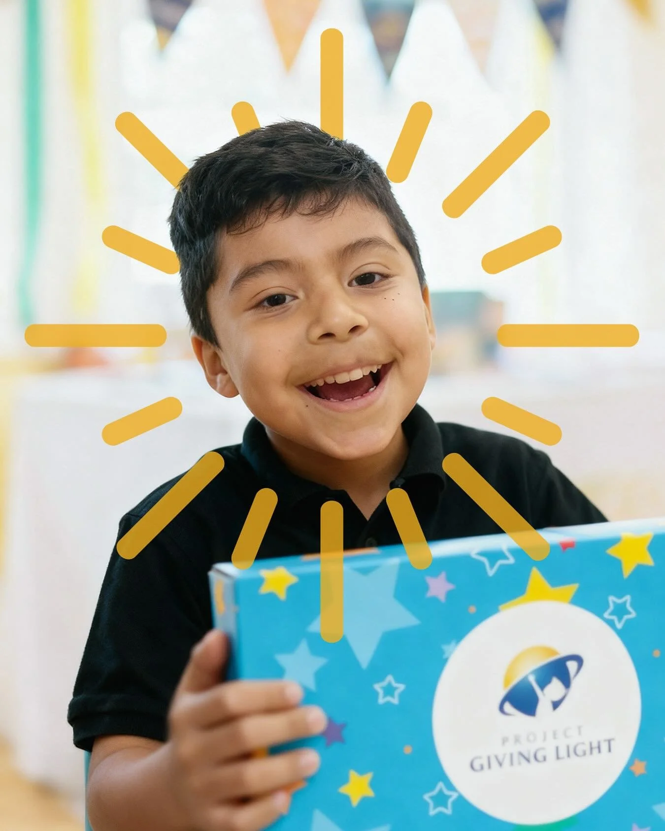 A simple gift. A lasting smile. A moment they&rsquo;ll never forget. 💛

Help us deliver joy to more children &mdash; because every child deserves to be celebrated.
✨ Tap the link in bio to get involved.

#ProjectGivingLight #JoyDelivered #GiveLight 
