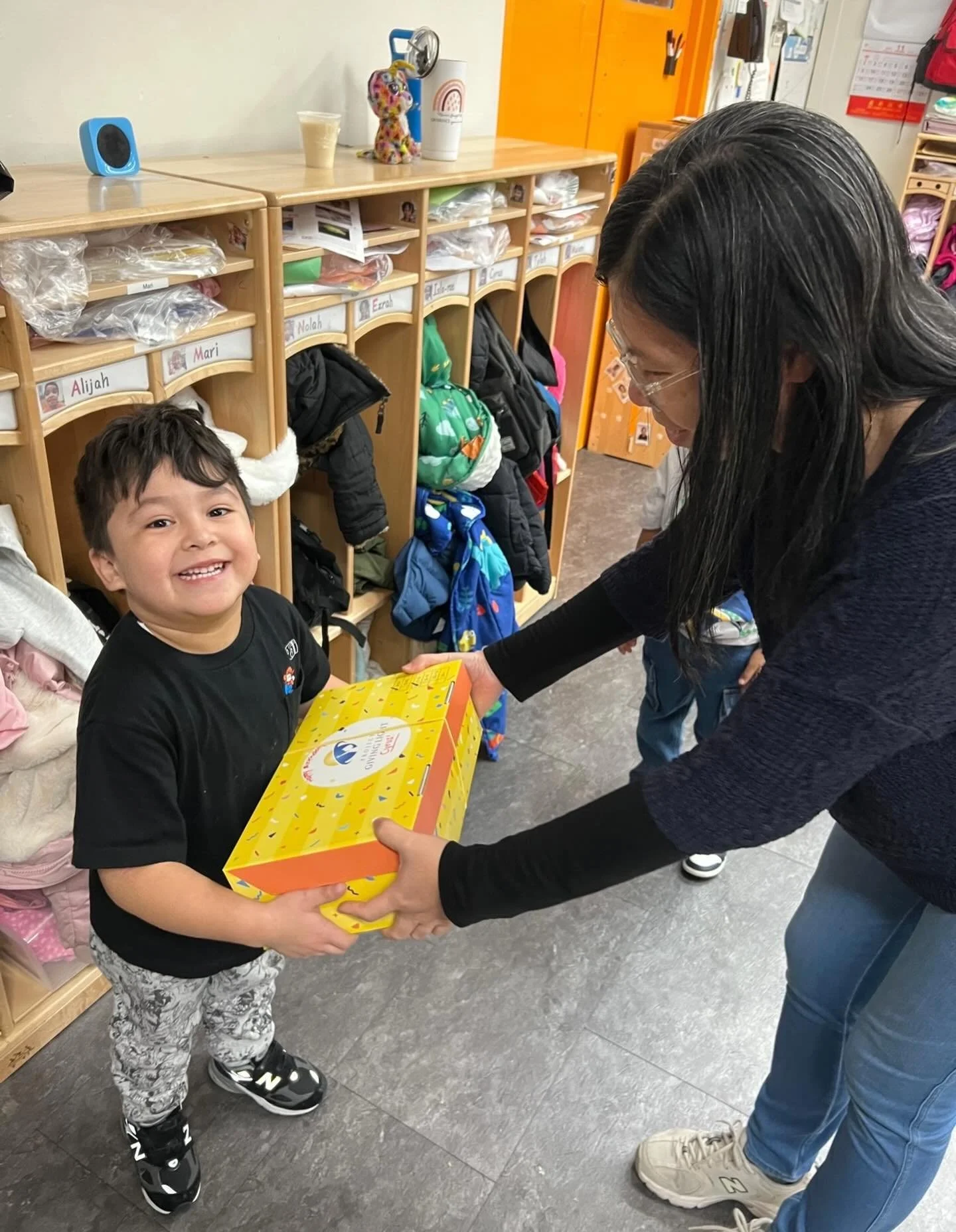 This is what joy looks like. A simple Birthday Box, a moment of kindness, and a reminder that every child deserves to feel seen, celebrated, and loved. Project Giving Light exists for smiles like this &mdash; thank you for helping us bring light into