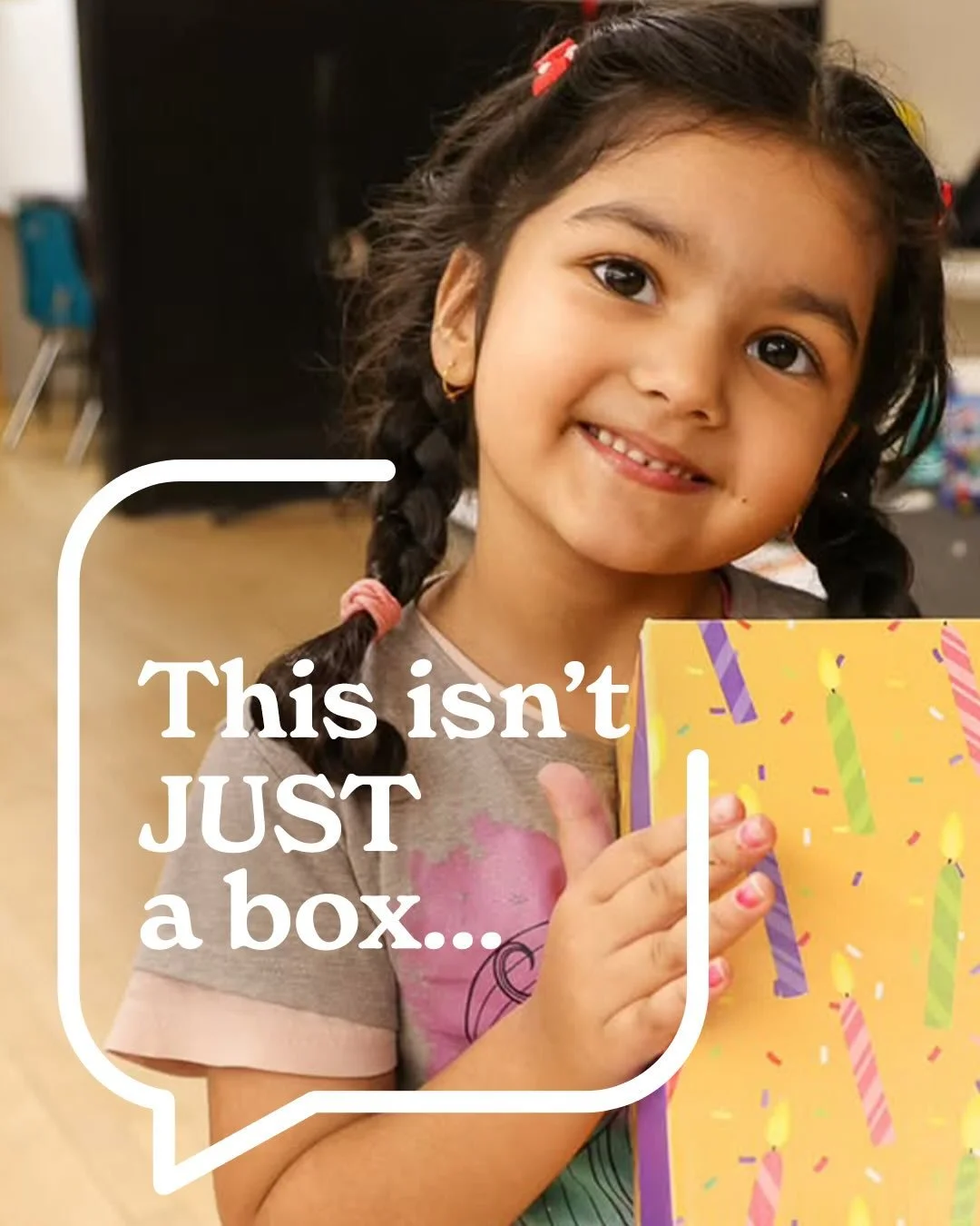 Some of these children have never heard the words, &ldquo;You matter.&rdquo;
Some have never had a birthday celebrated.
Some have never been given a gift with their name on it.

But this box changes that.
It tells them:
&ldquo;You&rsquo;re seen. You&
