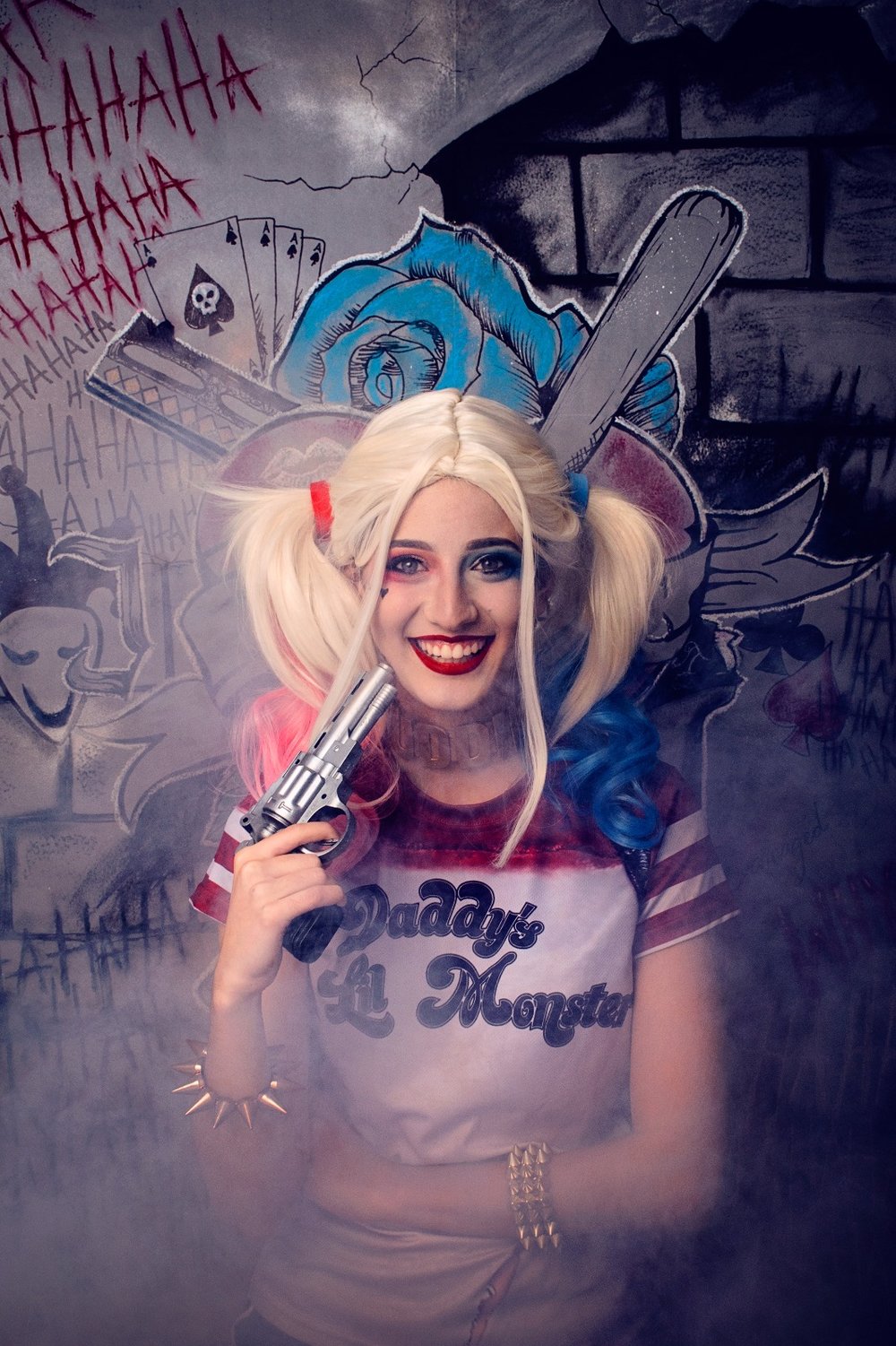 Maquillaje de Harley Quinn de Suicide Squad — Kriz Reales