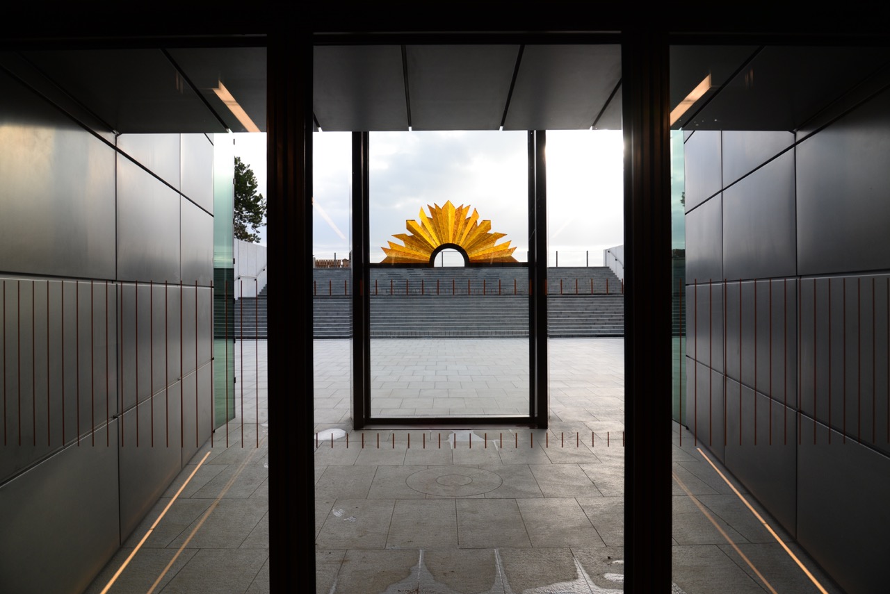The Rising Sun viewed from inside the Centre Image: Tim Williams