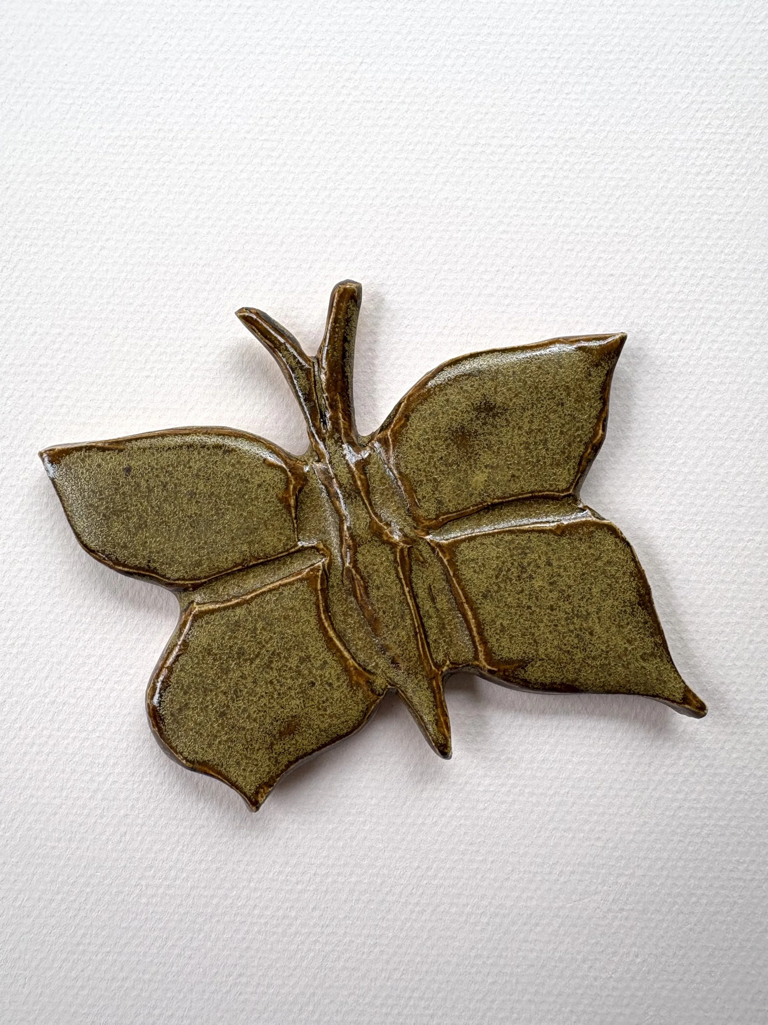 Stoneware by Pylle Søndergaard, butterfly