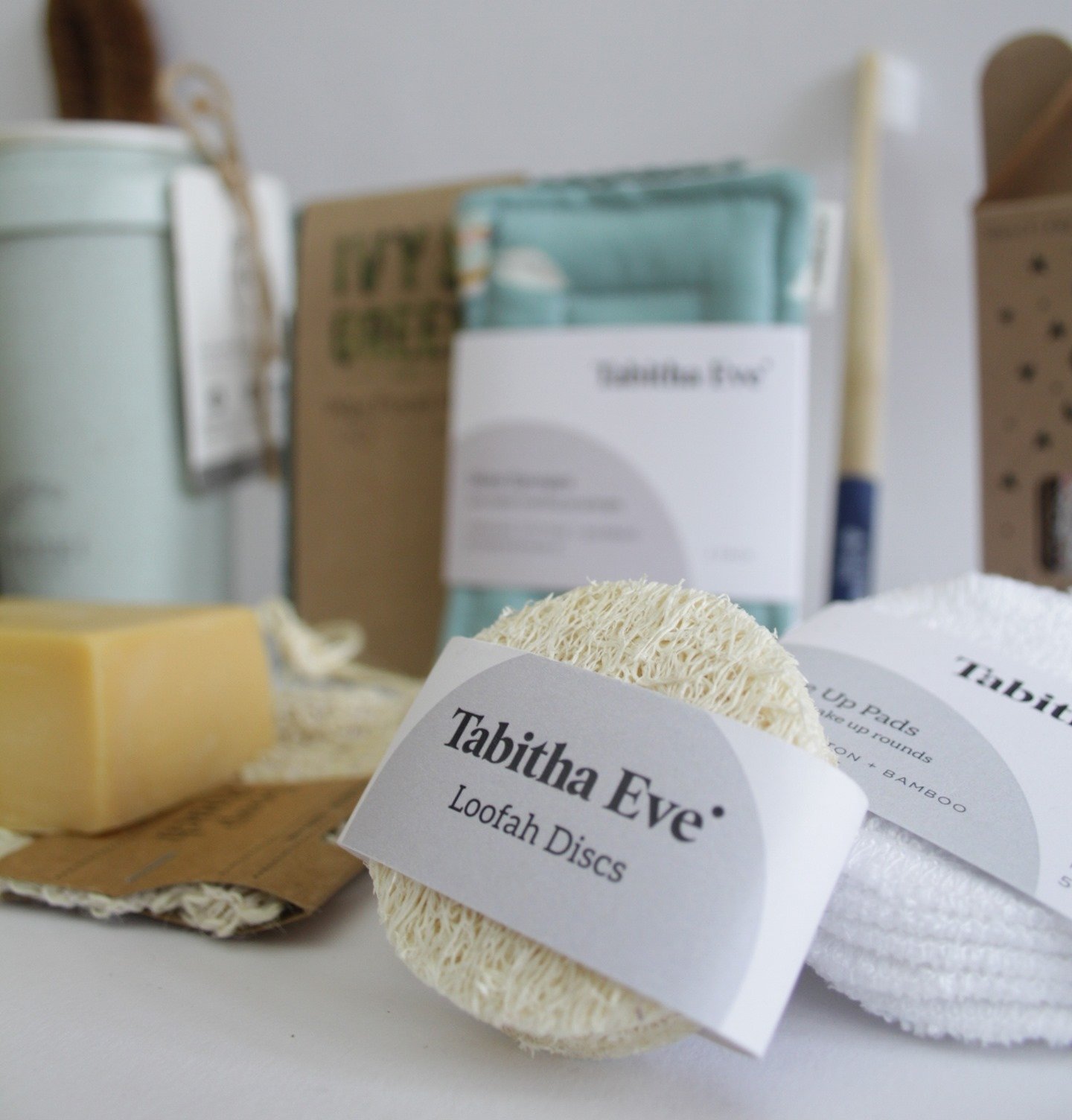 Time for a beauty routine refresh?⁠
⁠
Discover our range of sustainable bathroom essentials from exfoliating loofah discs to bamboo toothbrushes and reusable make-up pads ♻️🛁