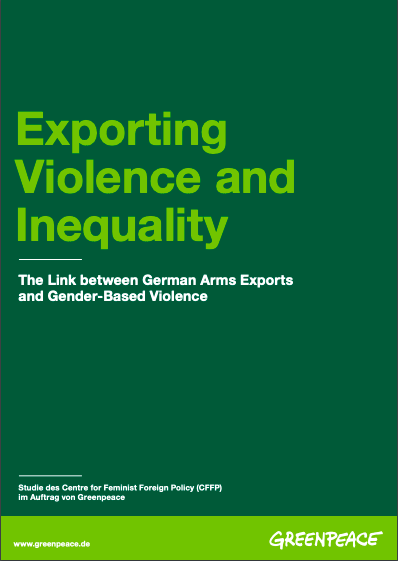 Exporting Violence and Inequality - CFFP x Greenpeace