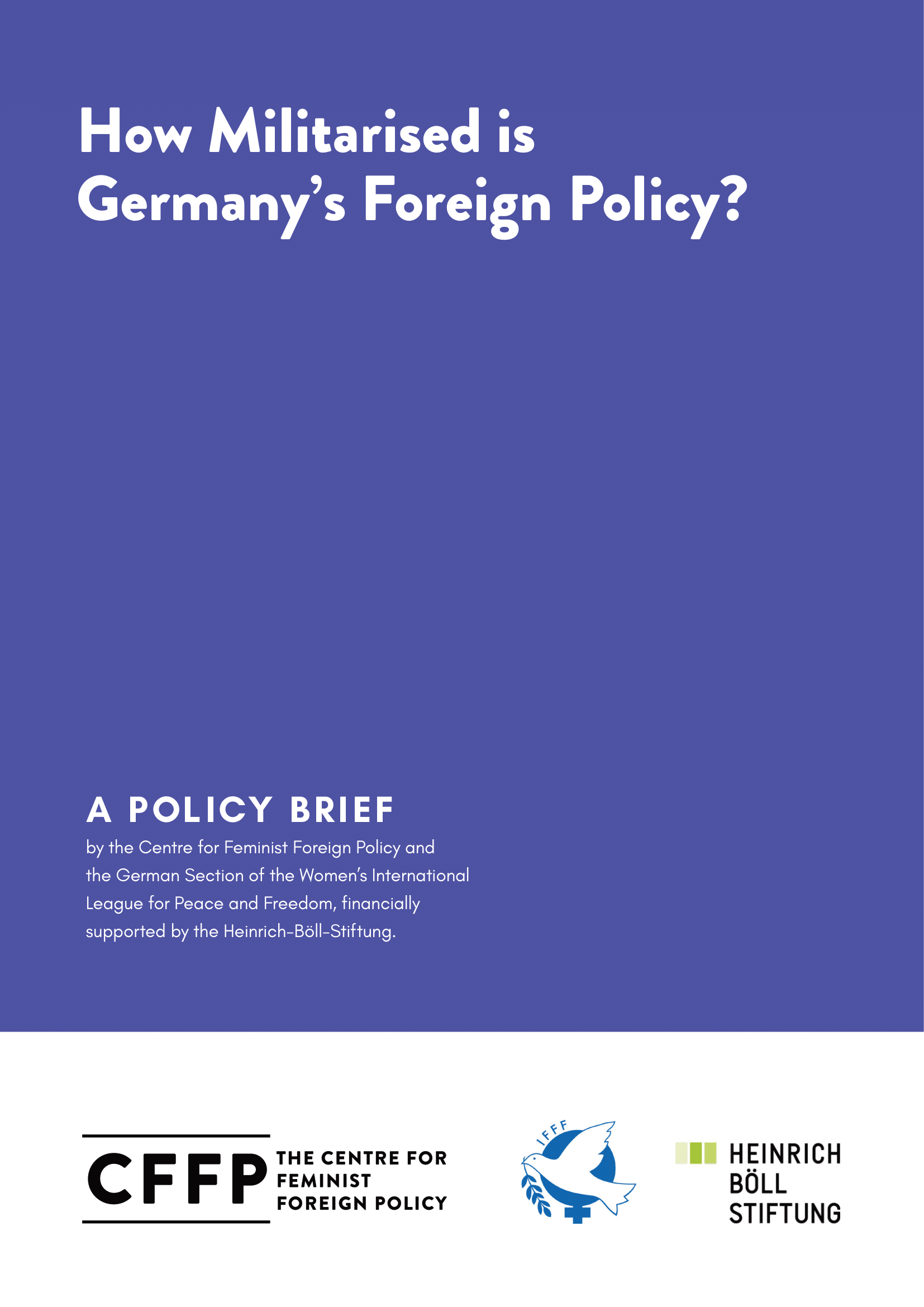 How Militarised is Germany’s Foreign Policy? Report