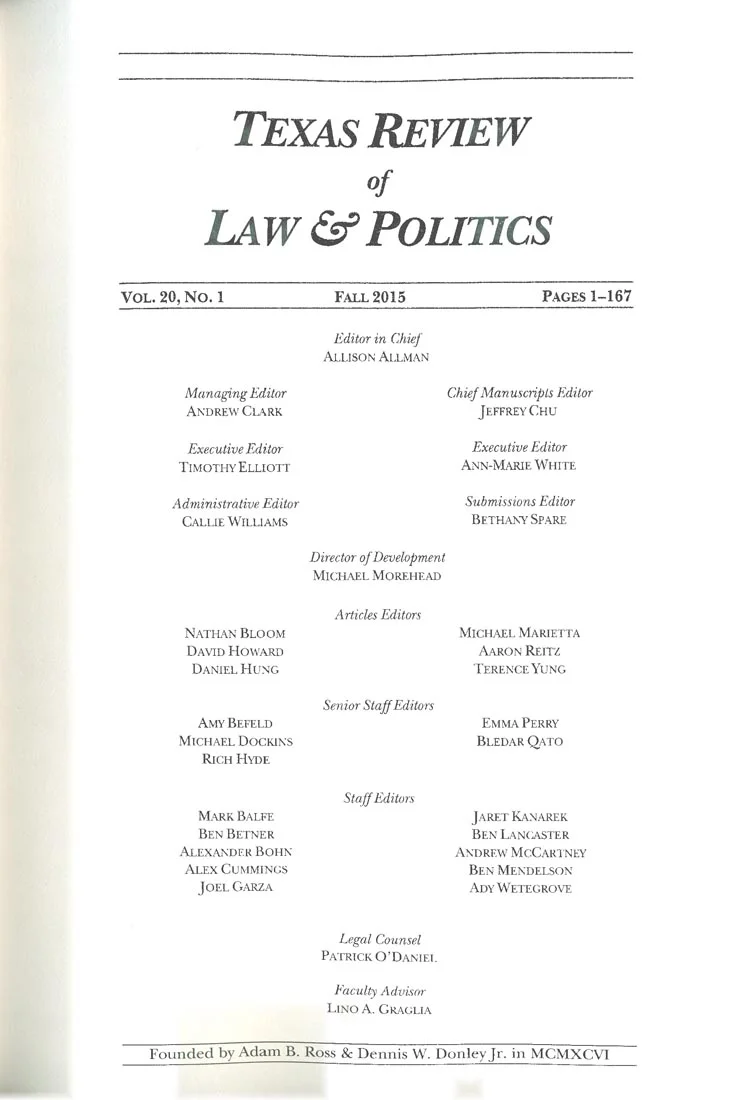 Vol 20 No 1