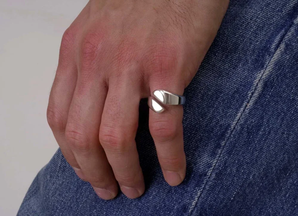 Chevalière Argent Certifié Taille 55 - Stock Neuf Bijoutier