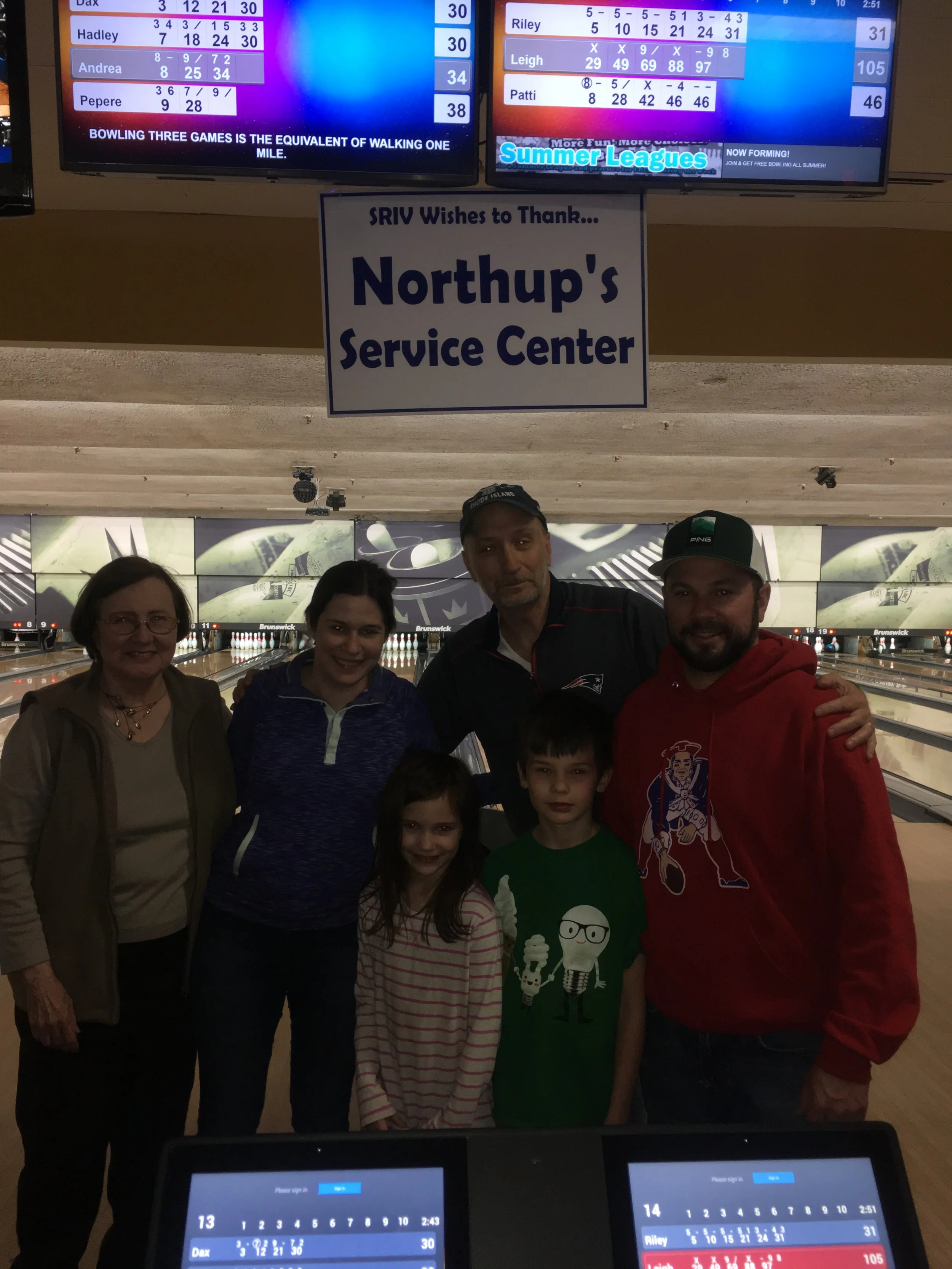 Bowled Over Thank You's: $1,000+ Donors