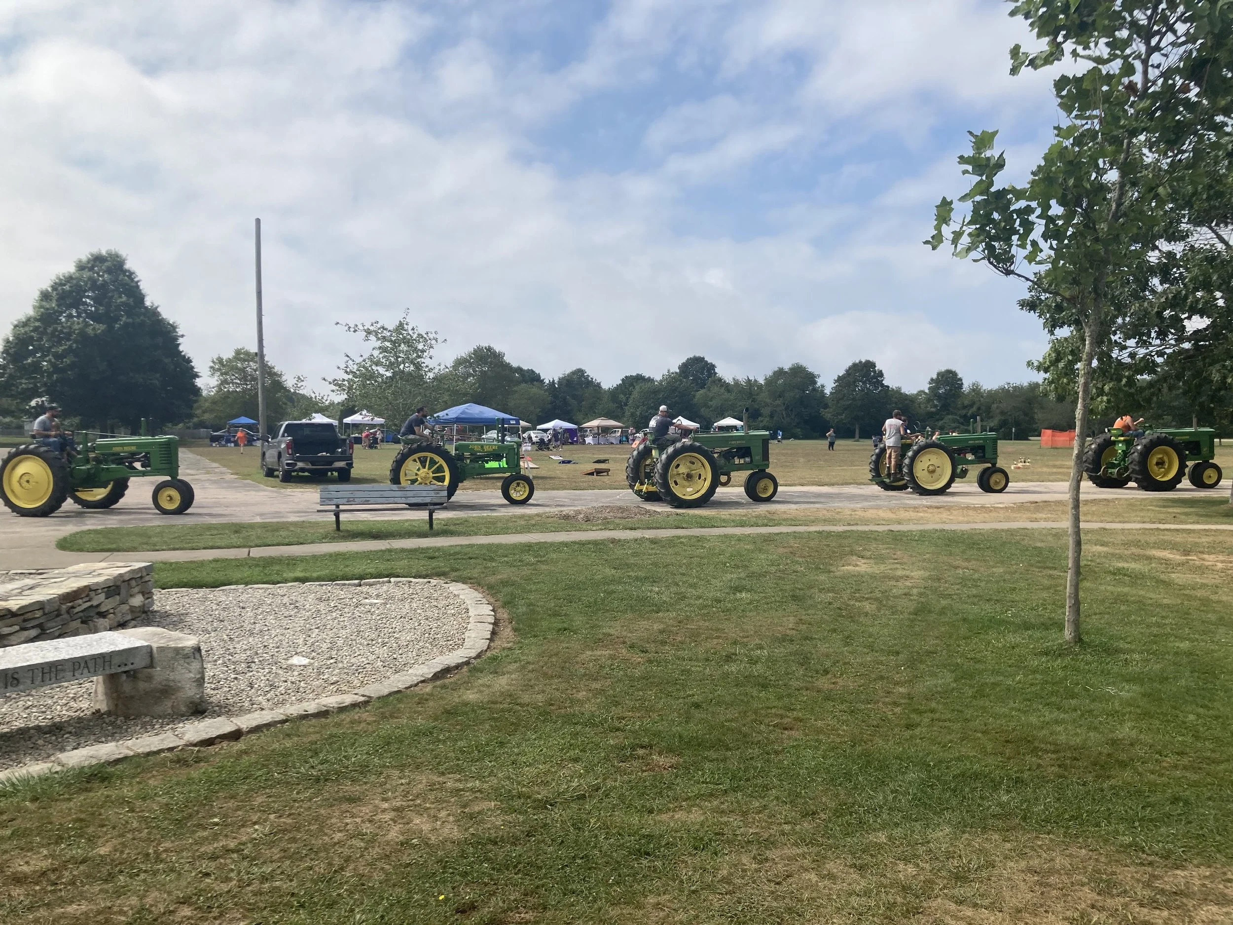 Antique Tractor Parade.JPG