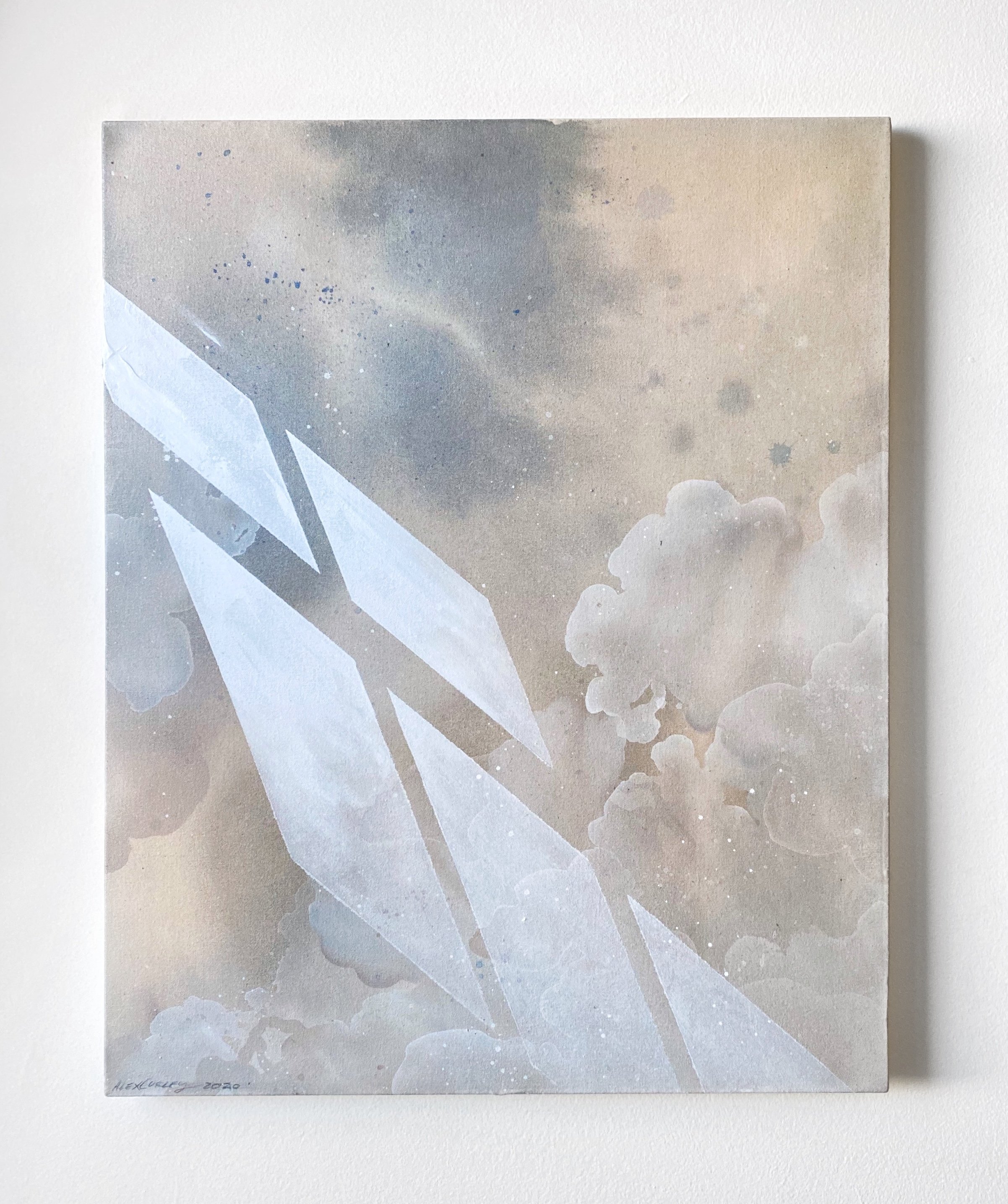 1, Alex Curley, THE WINTER SKY, acrylic on canvas, 24x30 inches, 2021.JPG