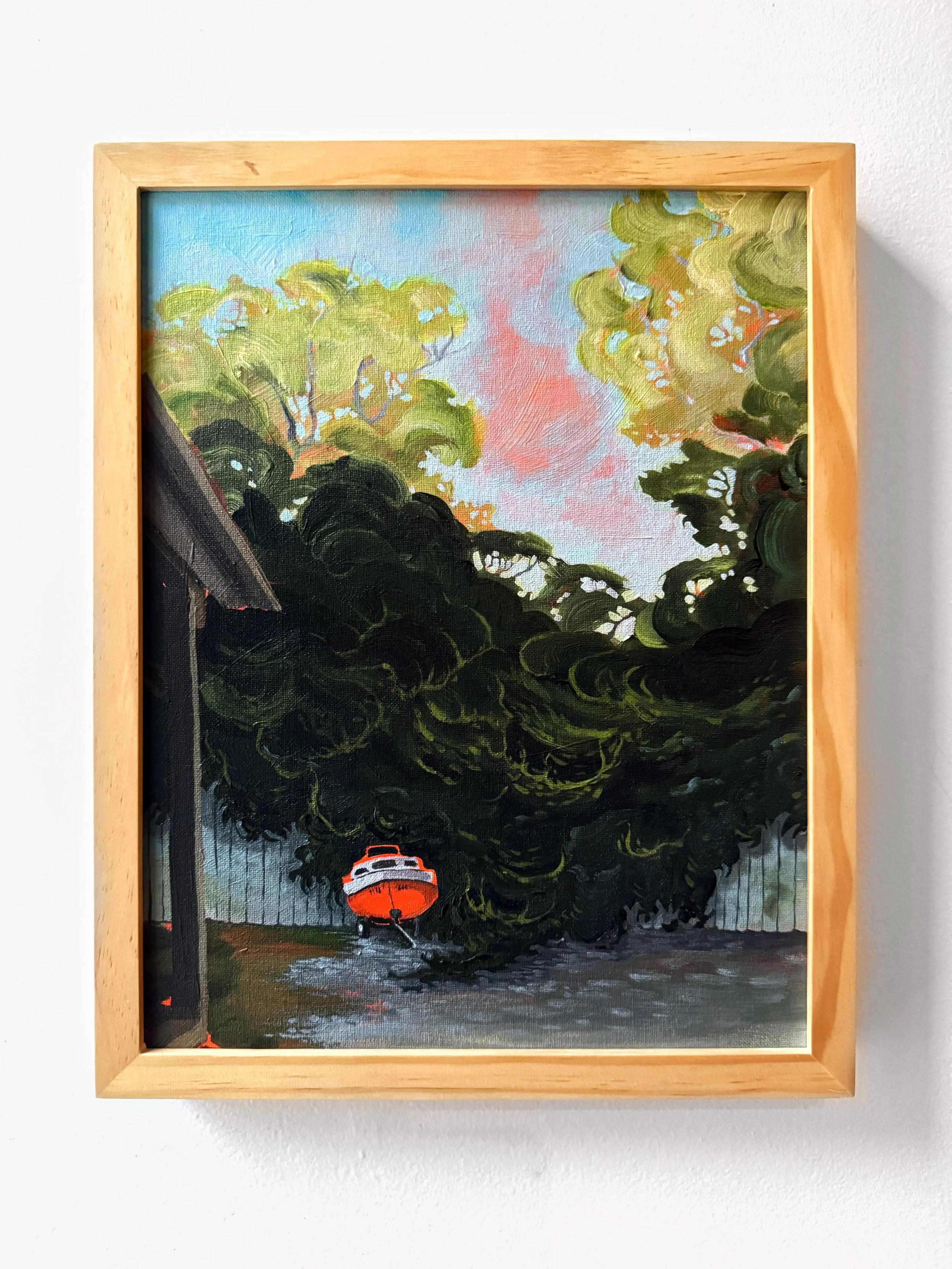 A Misplaced Boat on the Verge of a New Tide