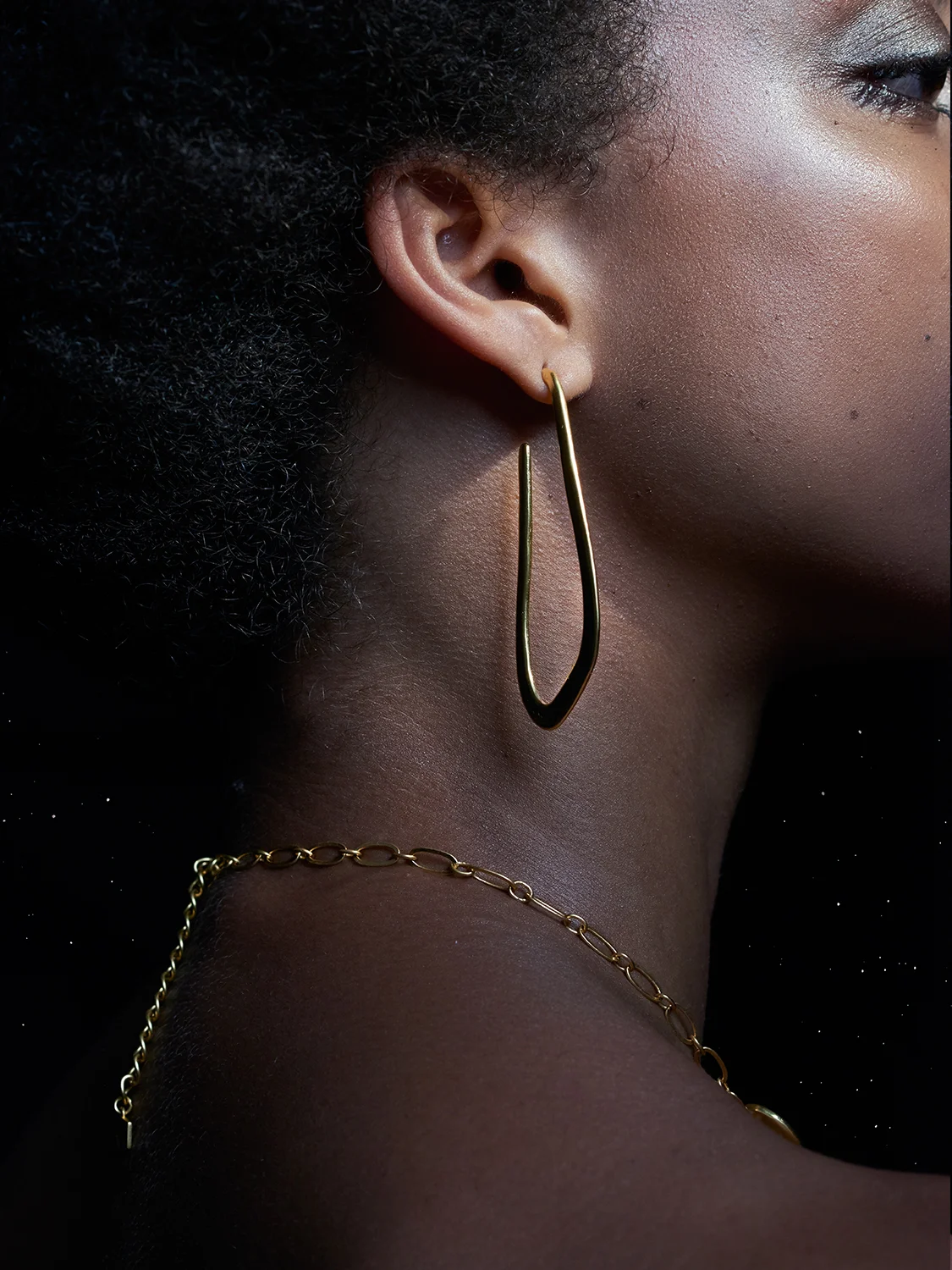 Halo Hoops by Sara Golden Jewelry.