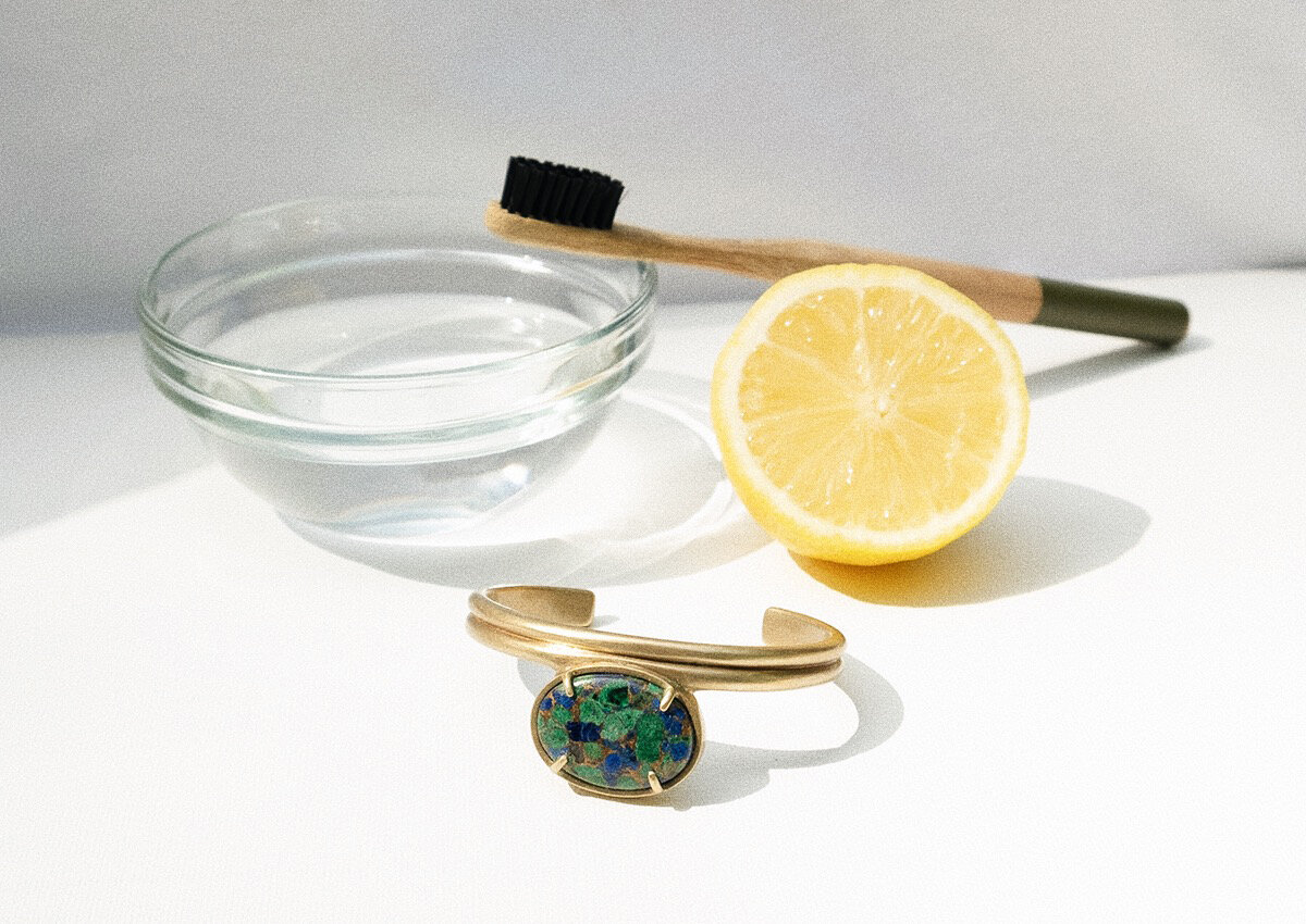 Tips for Cleaning Brass Jewelry — Sara Golden Jewelry