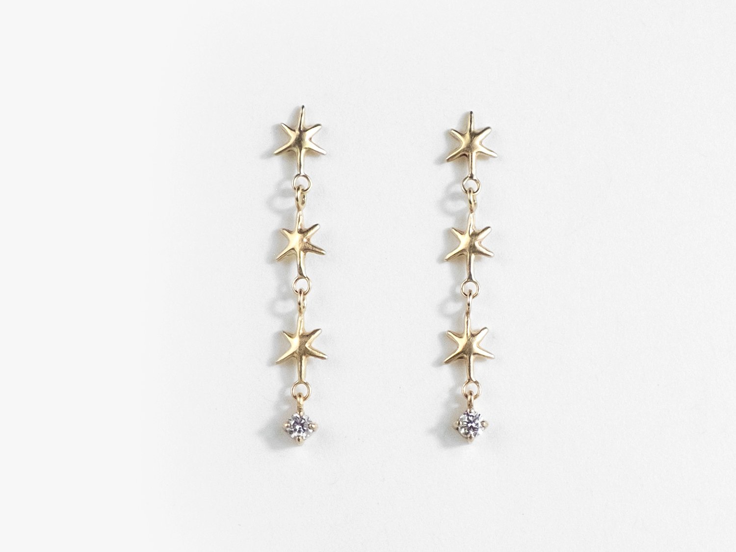 Diamond Starfall Earrings