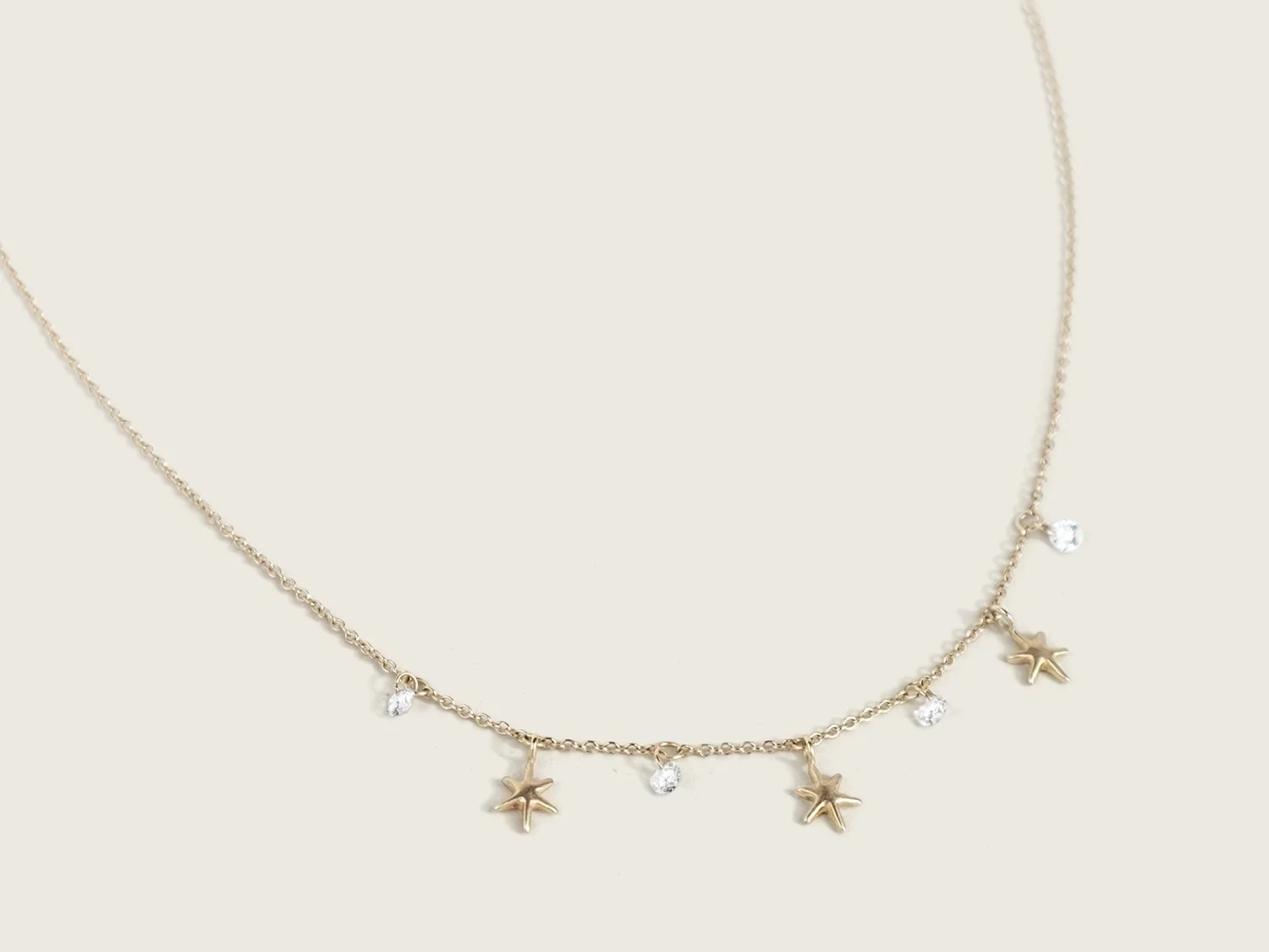Diamond Starfall Necklace