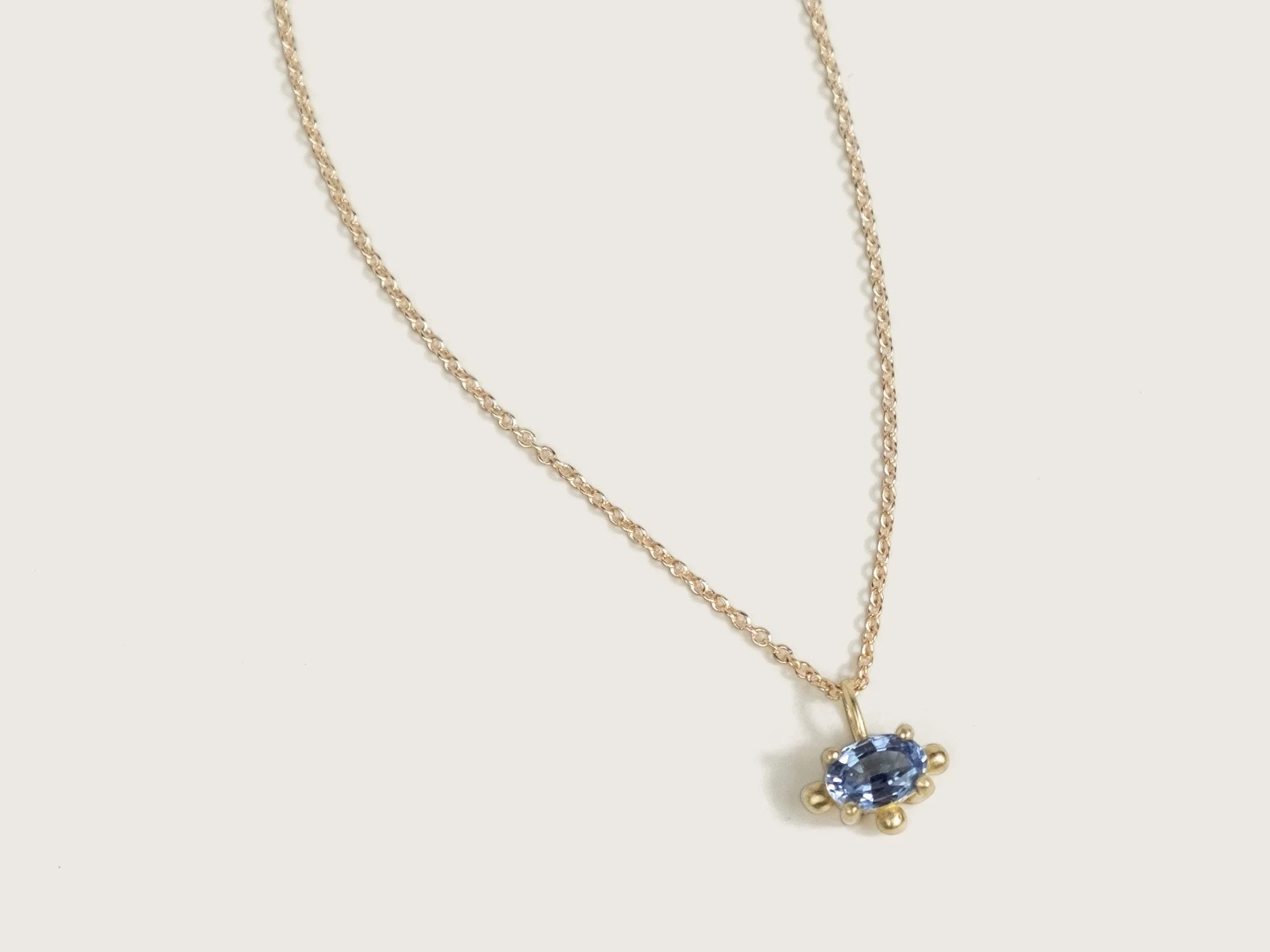 Sapphire Pharos Charm