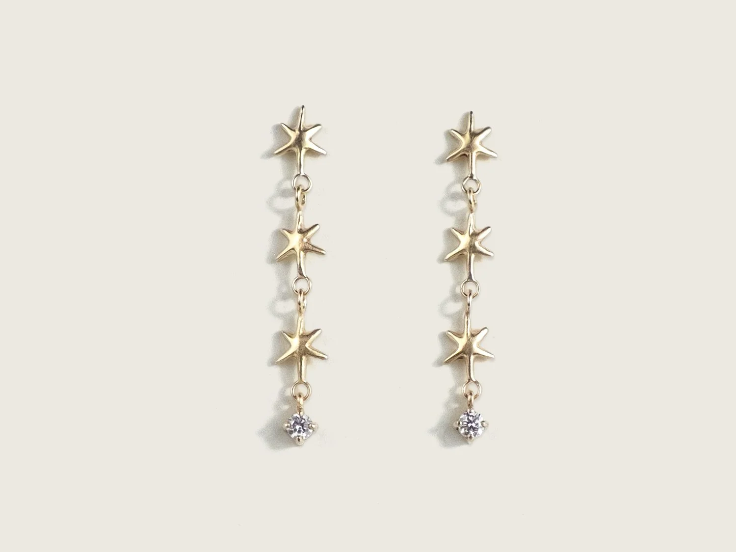 Diamond Starfall Earrings