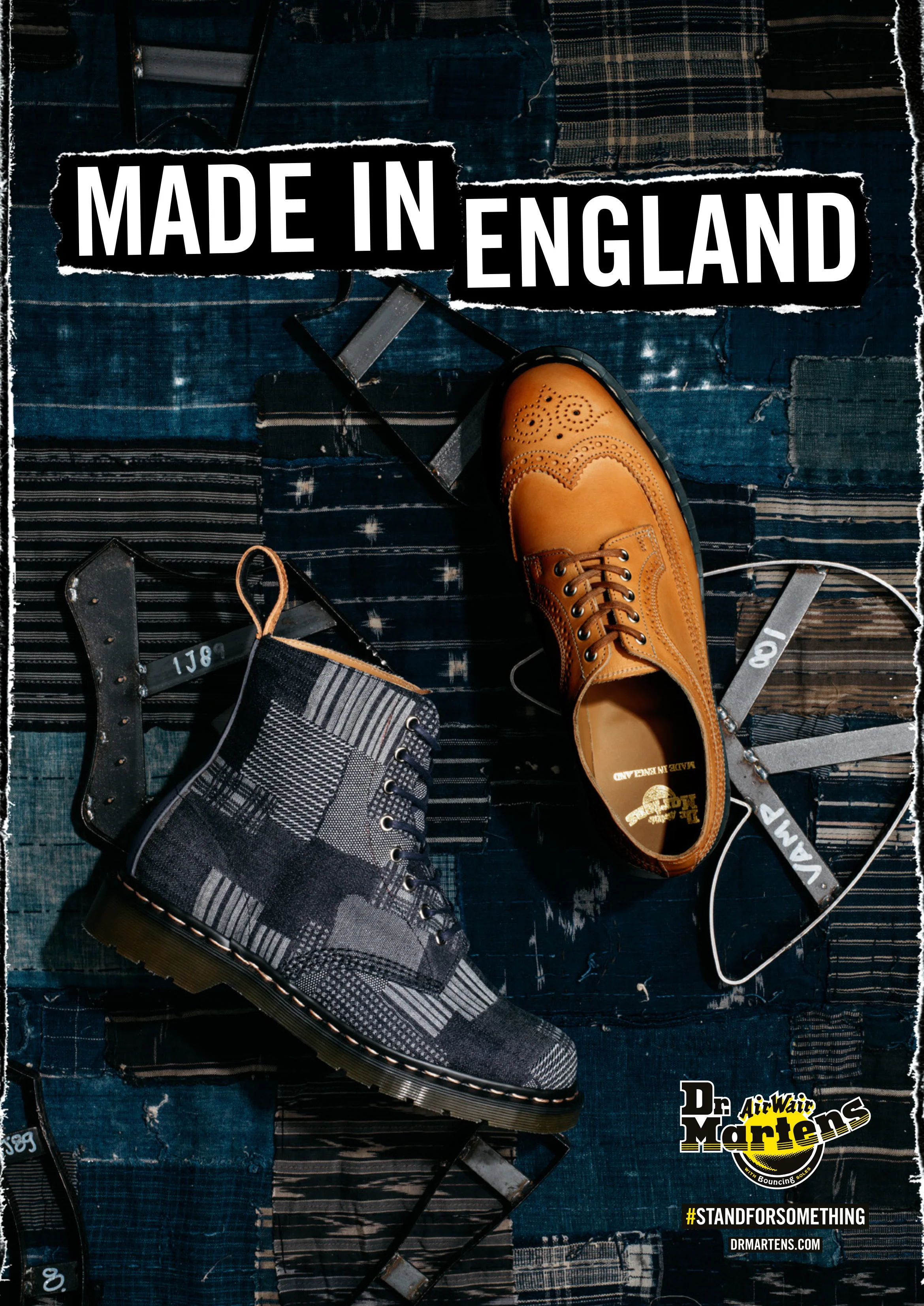 Dr Martens Set design denim patch work
