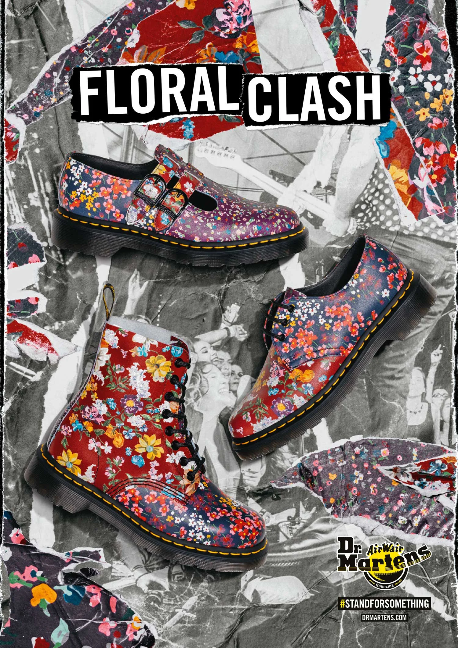 Dr Martens Set design floral