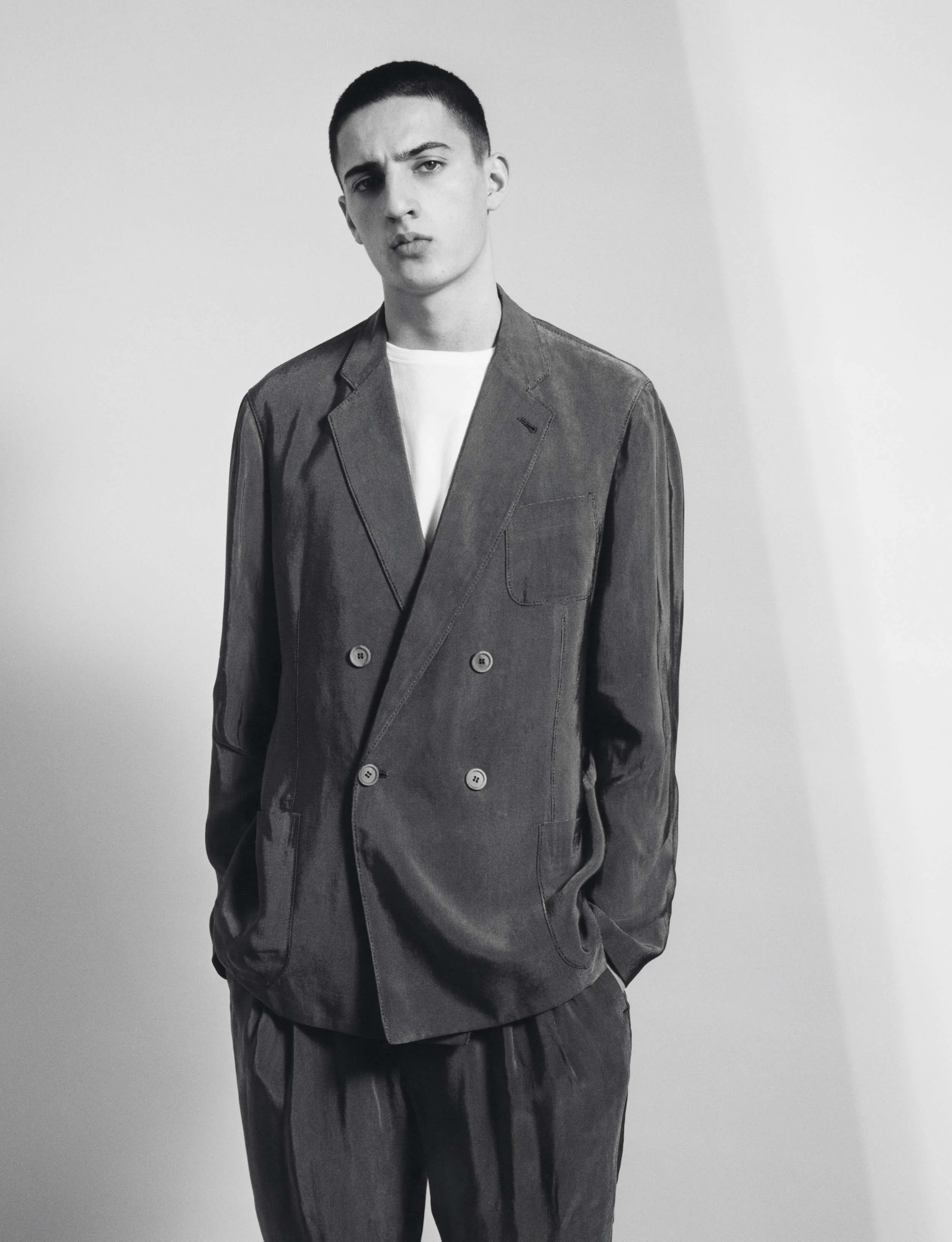 Port set design Giorgio Armani mens fashion 2018