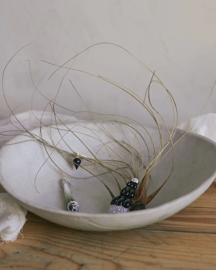 Sunday times set design - still life of bowl and jewellery