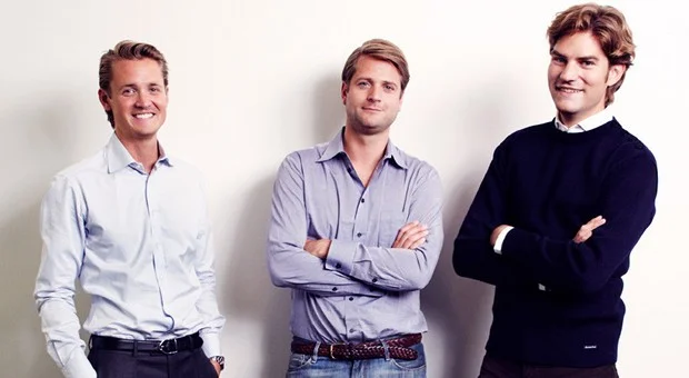 The Klarna founders: Niklas, Seb and Victor. Photo courtesy of Klarna