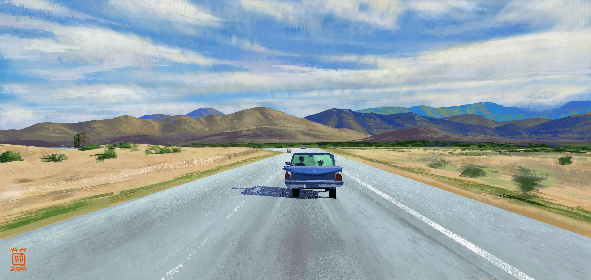 Sketch_On the road.jpg