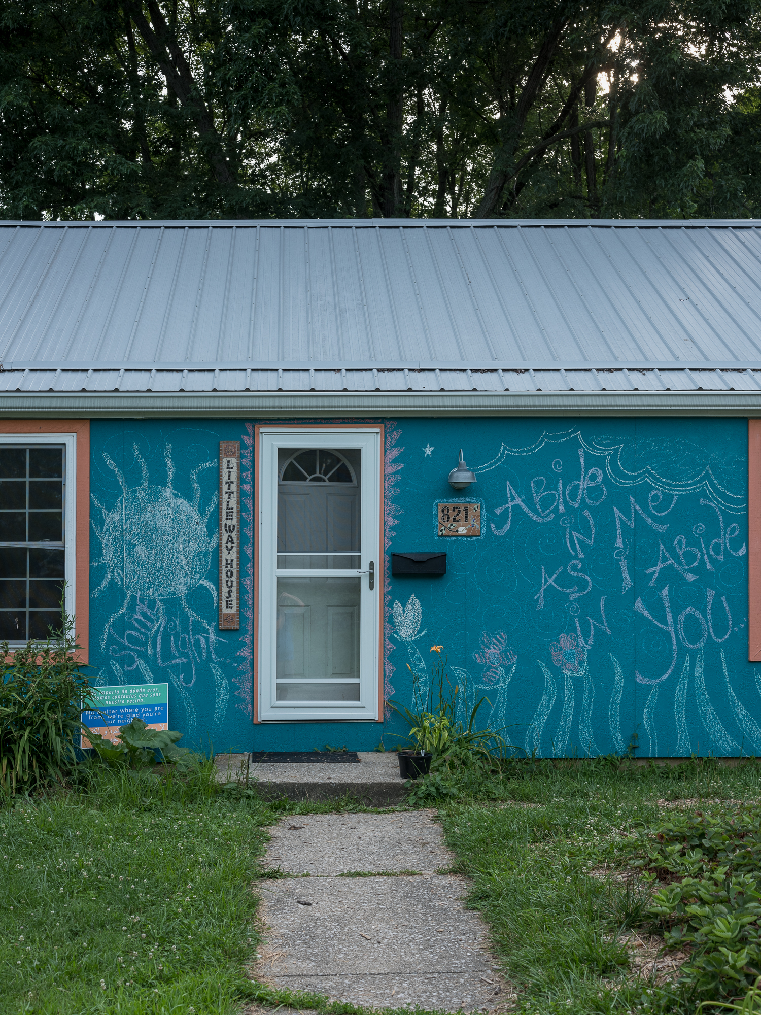 The Blue House, Bloomington, Indiana, 2018