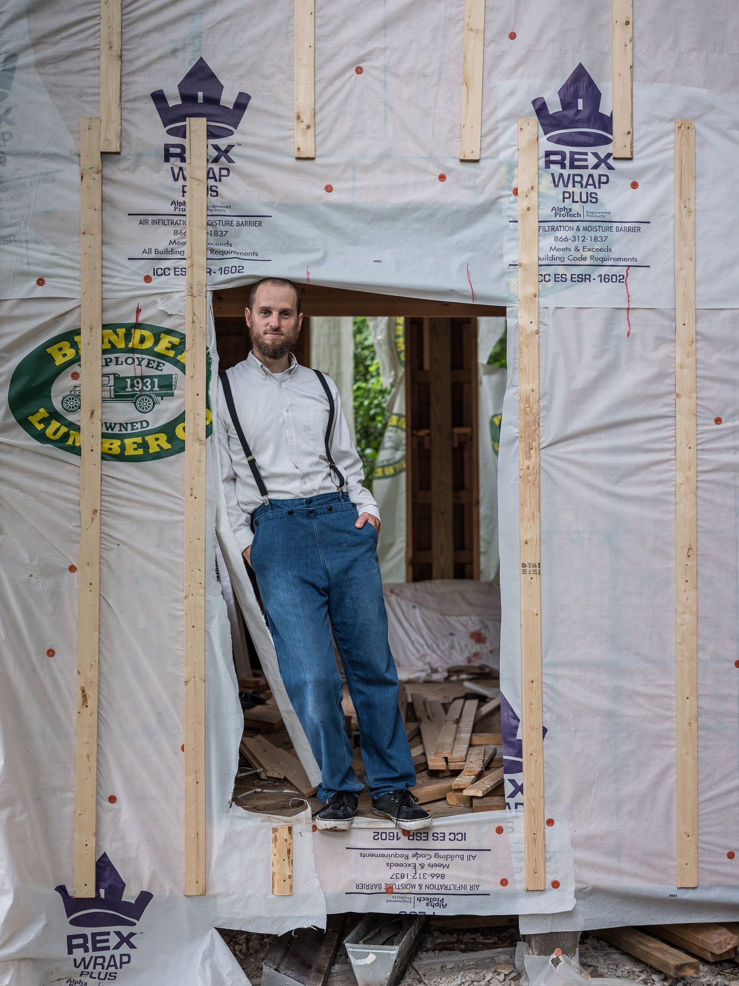 Ross, at the Bloomington Catholic Worker, Bloomington, Indiana, 