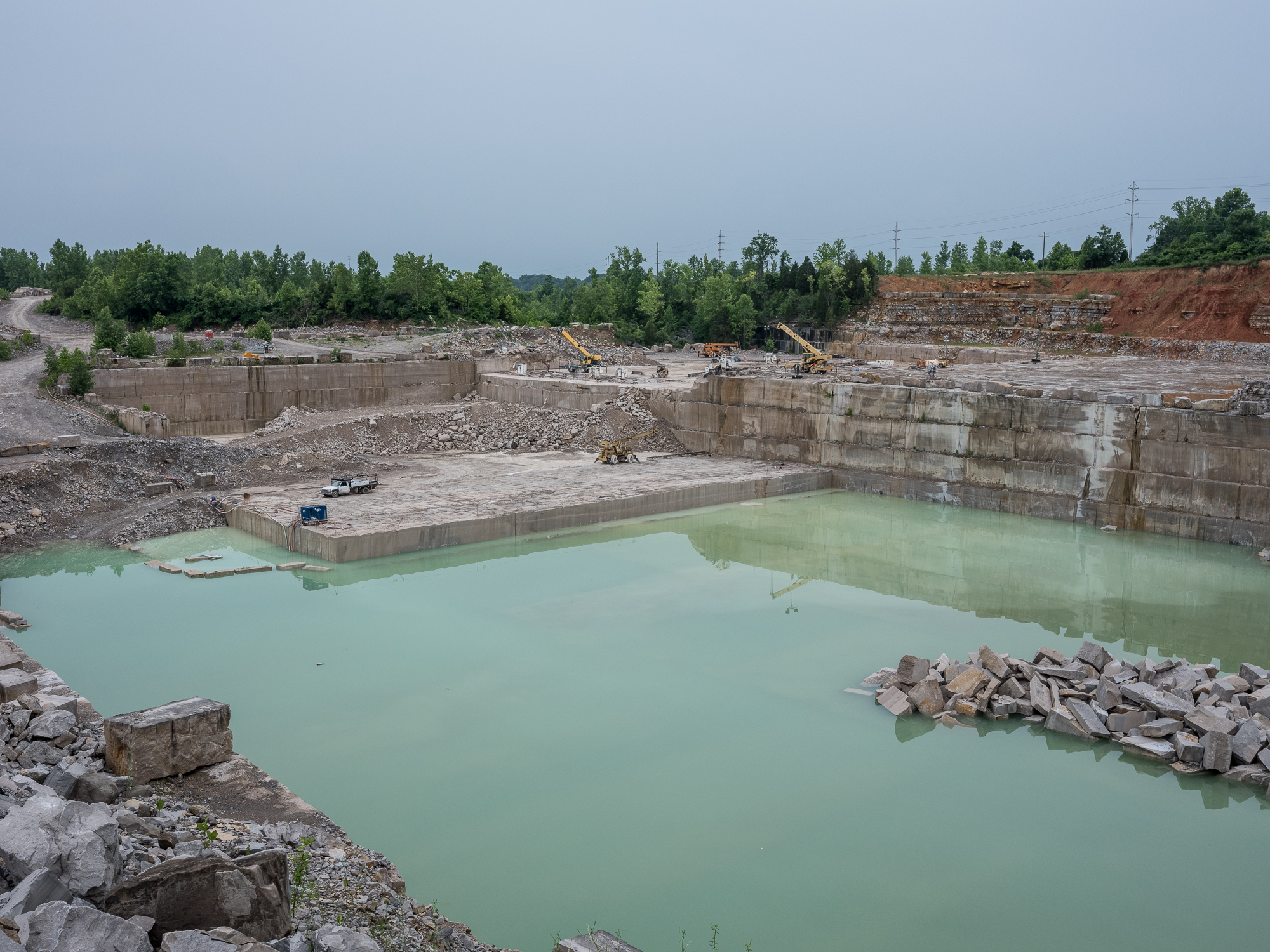 Empire Quarry, near Bloomington, Indiana, 2018