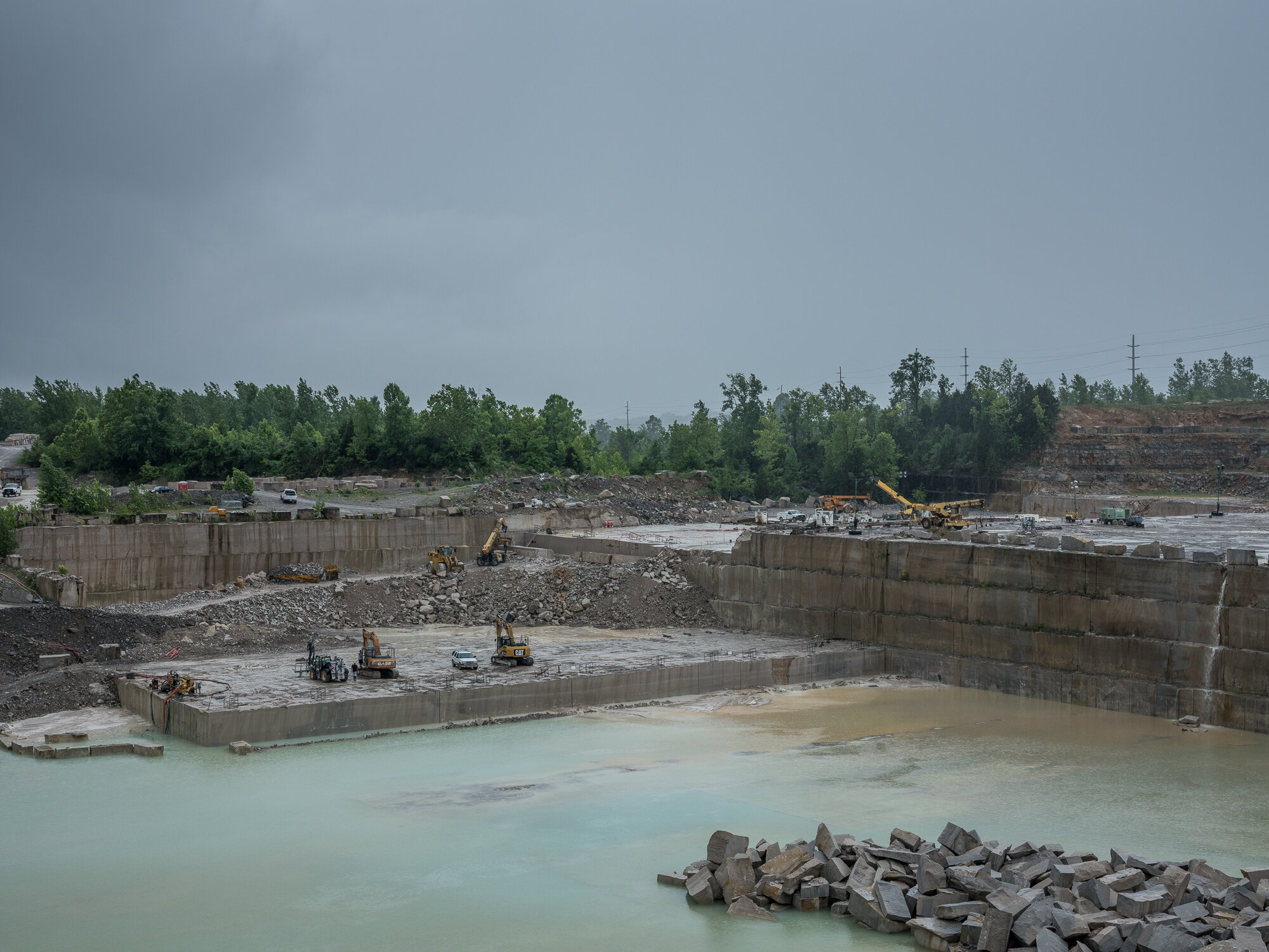 Empire Quarry, near Bloomington, Indiana, 2018