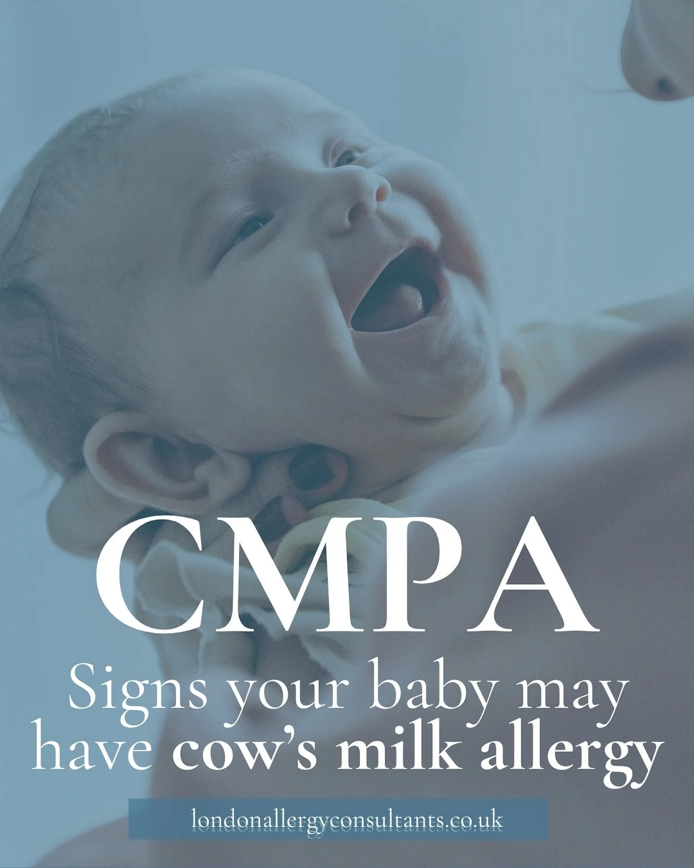 CMPA Baby Symptoms: Could your little one have a cow’s milk allergy? 🍼 
Cow’s Milk Protein Allergy (CMPA) affects ~2-7% of infants and happens when the immune system reacts to milk proteins (casein/whey). It’s not lactose intolera