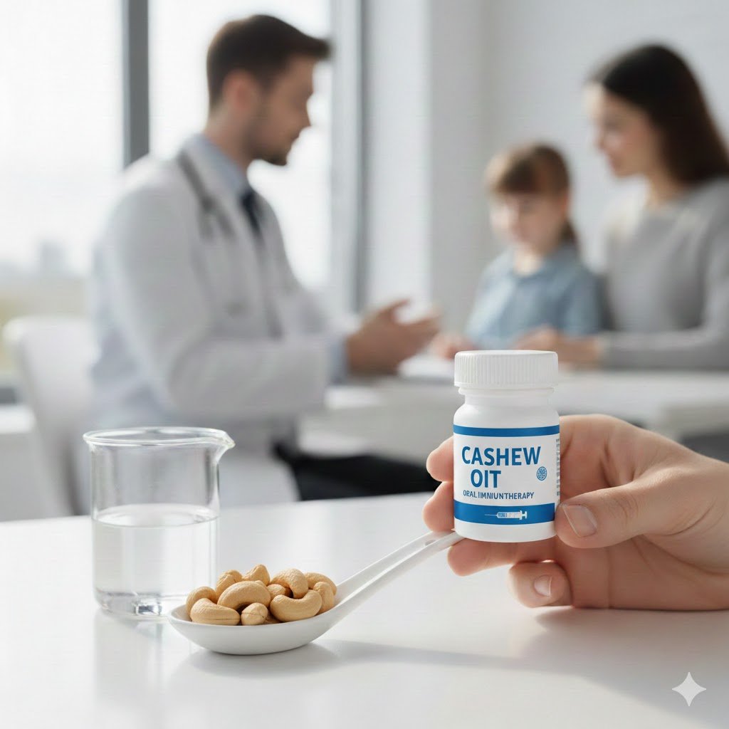 Will OIT cure my child’s Cashew and Pistachio Allergy?