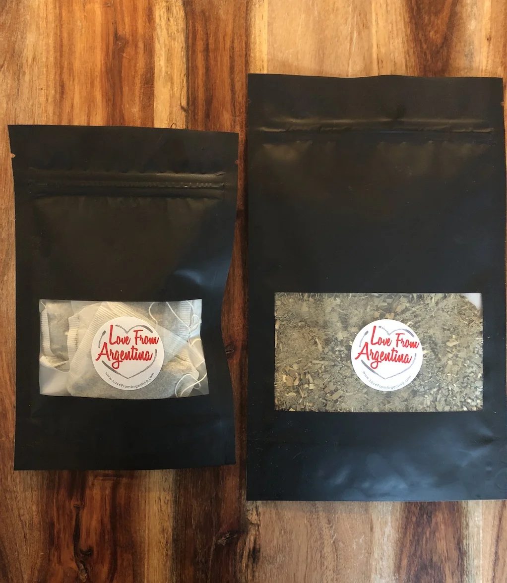 Love From Argentina Yerba Blend -detox 2 bags
