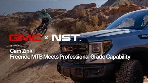 Cam Zink × GMC | Freeride MTB Meets Professional Grade Capability