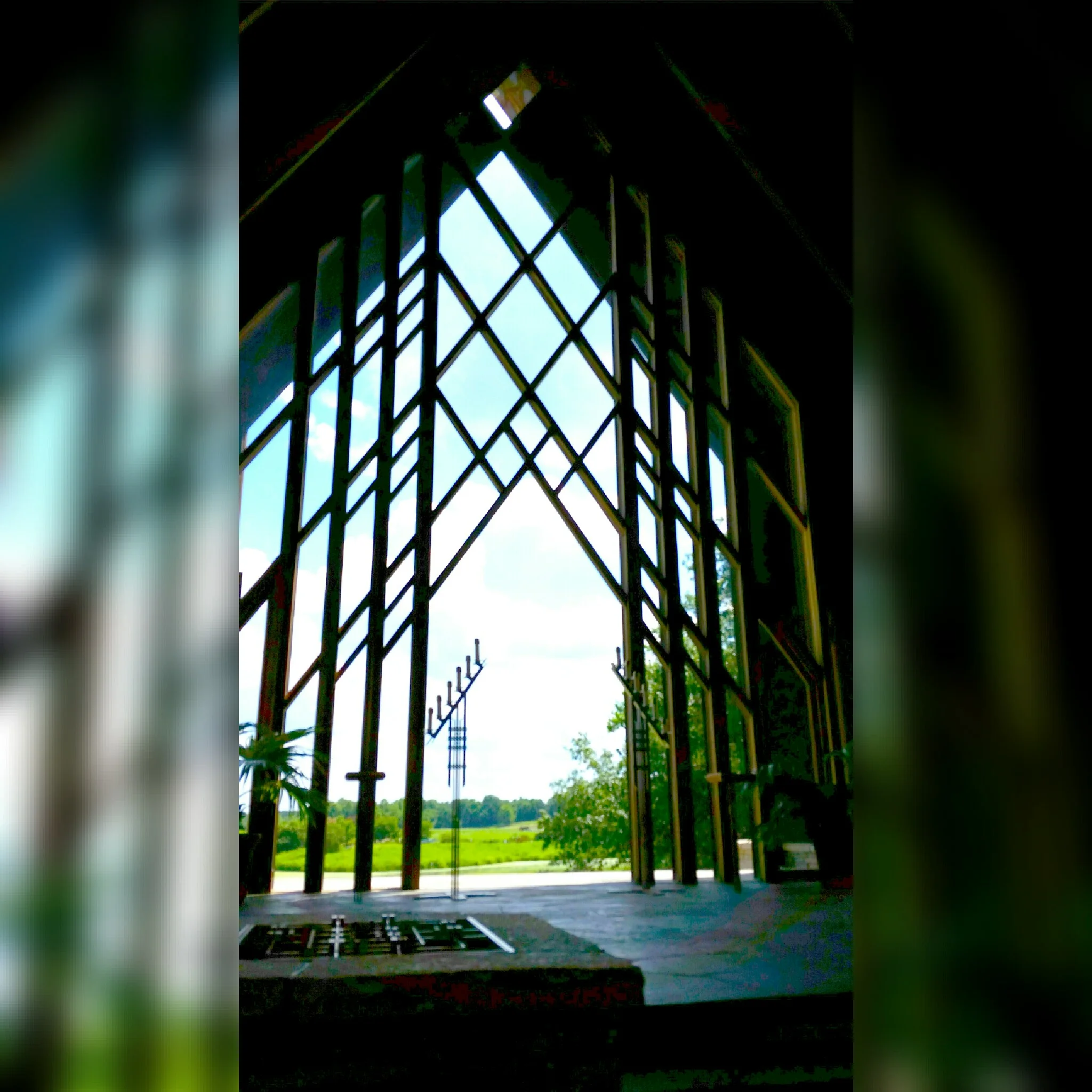 Spirituality can be a saving grace. It's a path to develop faith. (Brenda Kyle, Powell Gardens chapel)