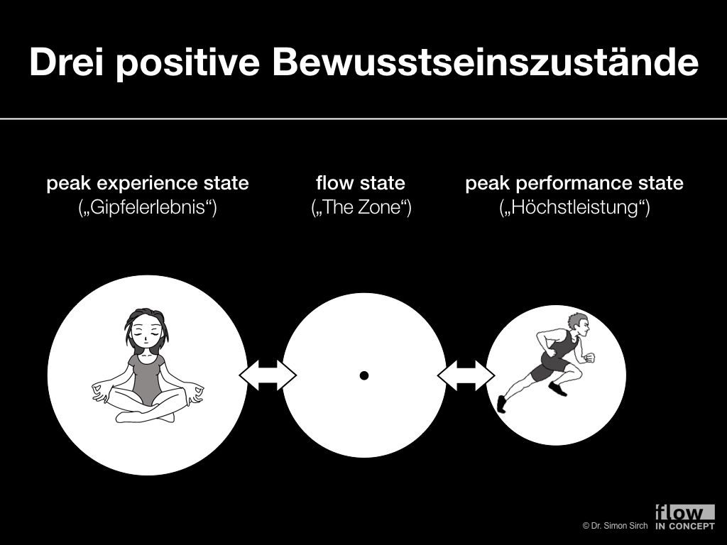 Abbildung 1: Das Spektrum der positiven Bewusstseinszustände (Grafik zum Vergrößern klicken)