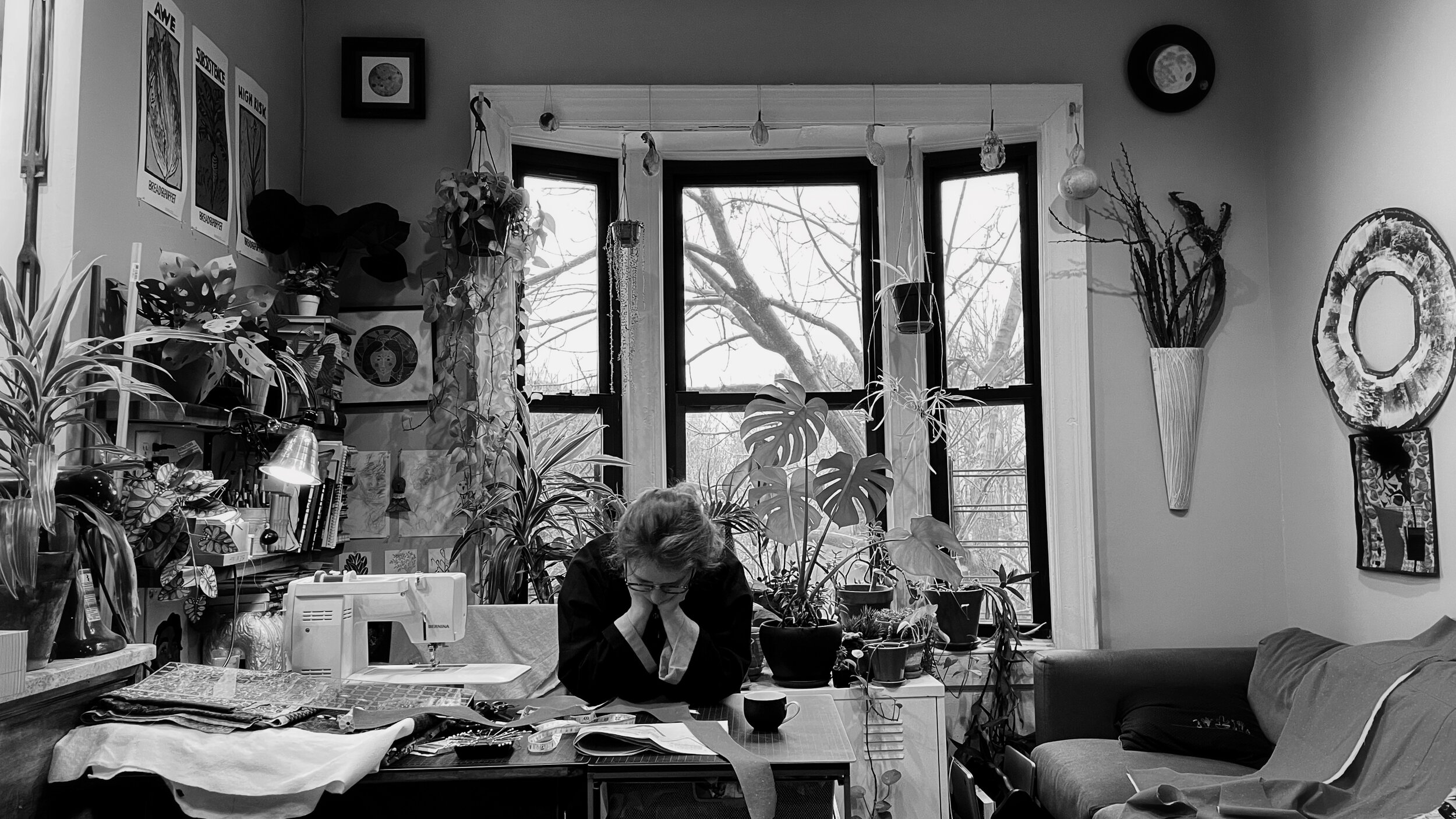 Studio Visit – Photo by Danny Siger