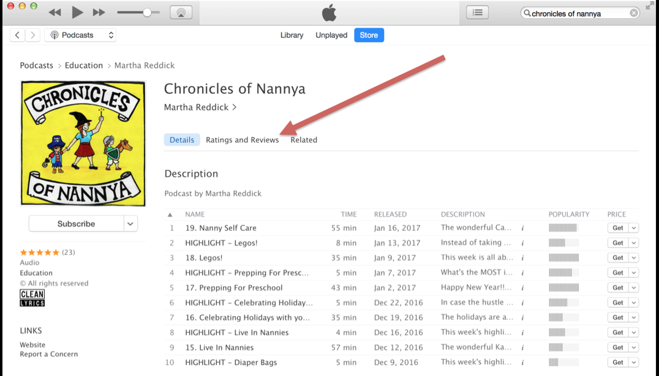 Step 5 Click the button, "Write a Review." If you're not signed into iTunes, you will be prompted to sign in. 
