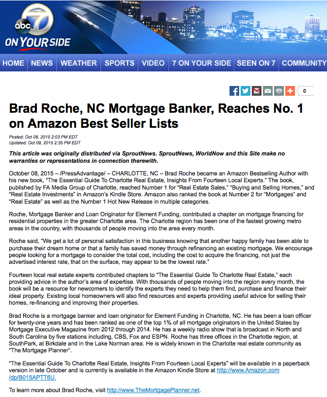 Brad Roche Book News ABC 7 Little Rock.png