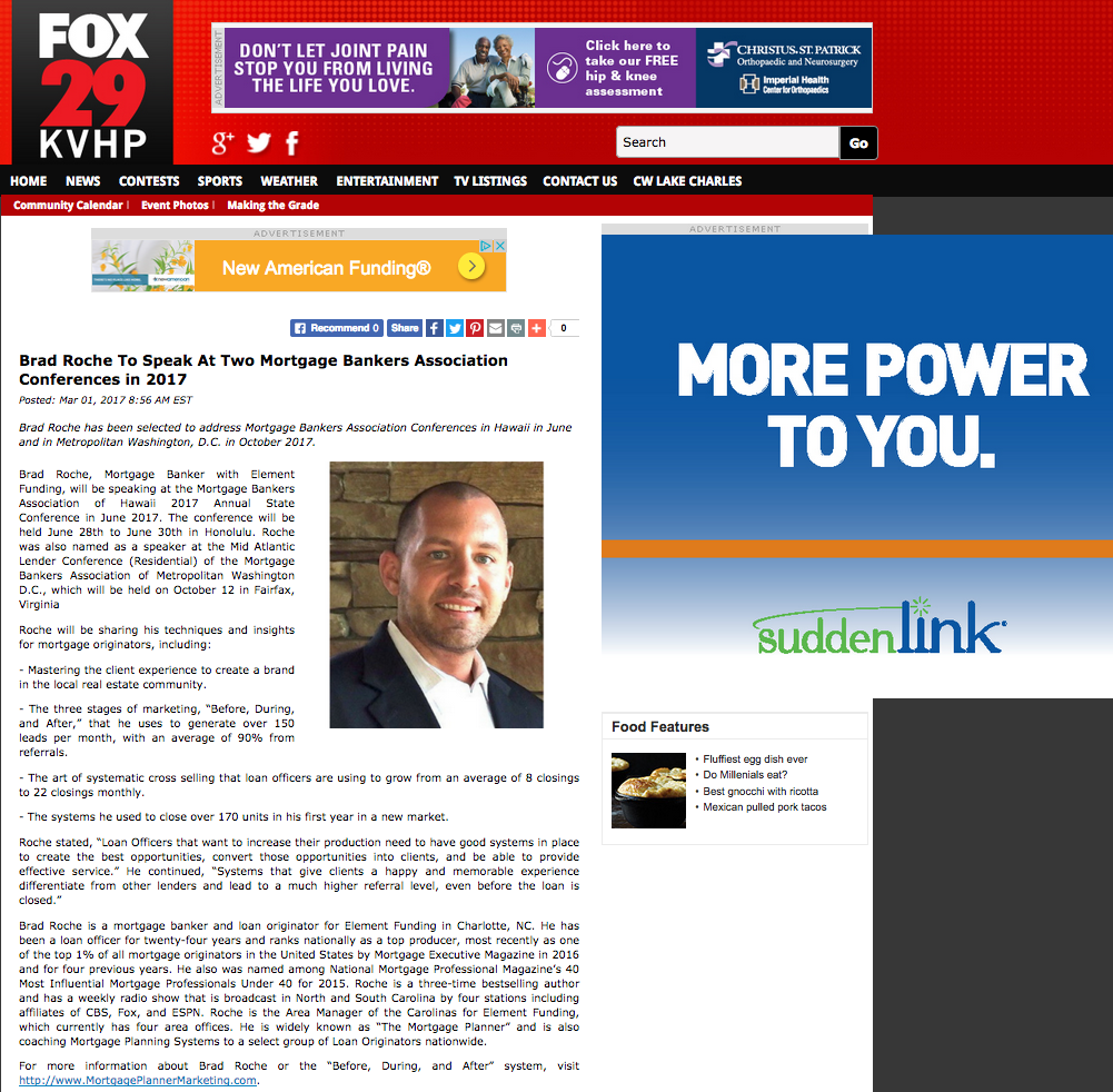 Brad Roche MBA article Fox 29 Lake Charles.png