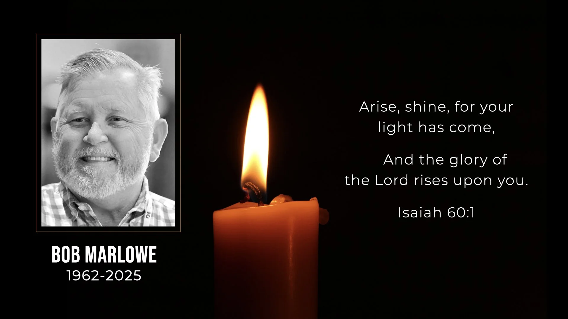 A Tribute To Bob Marlowe