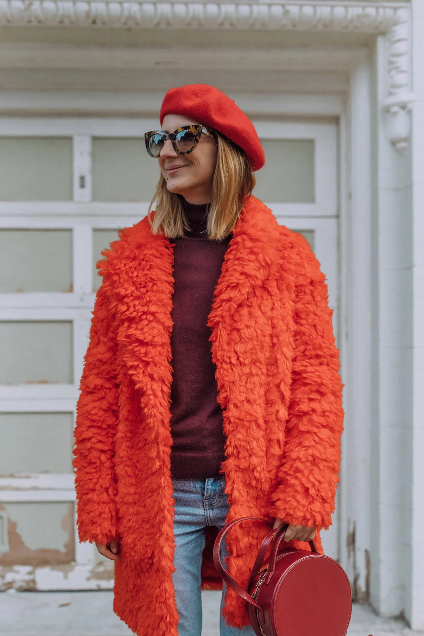 red herring teddy coat