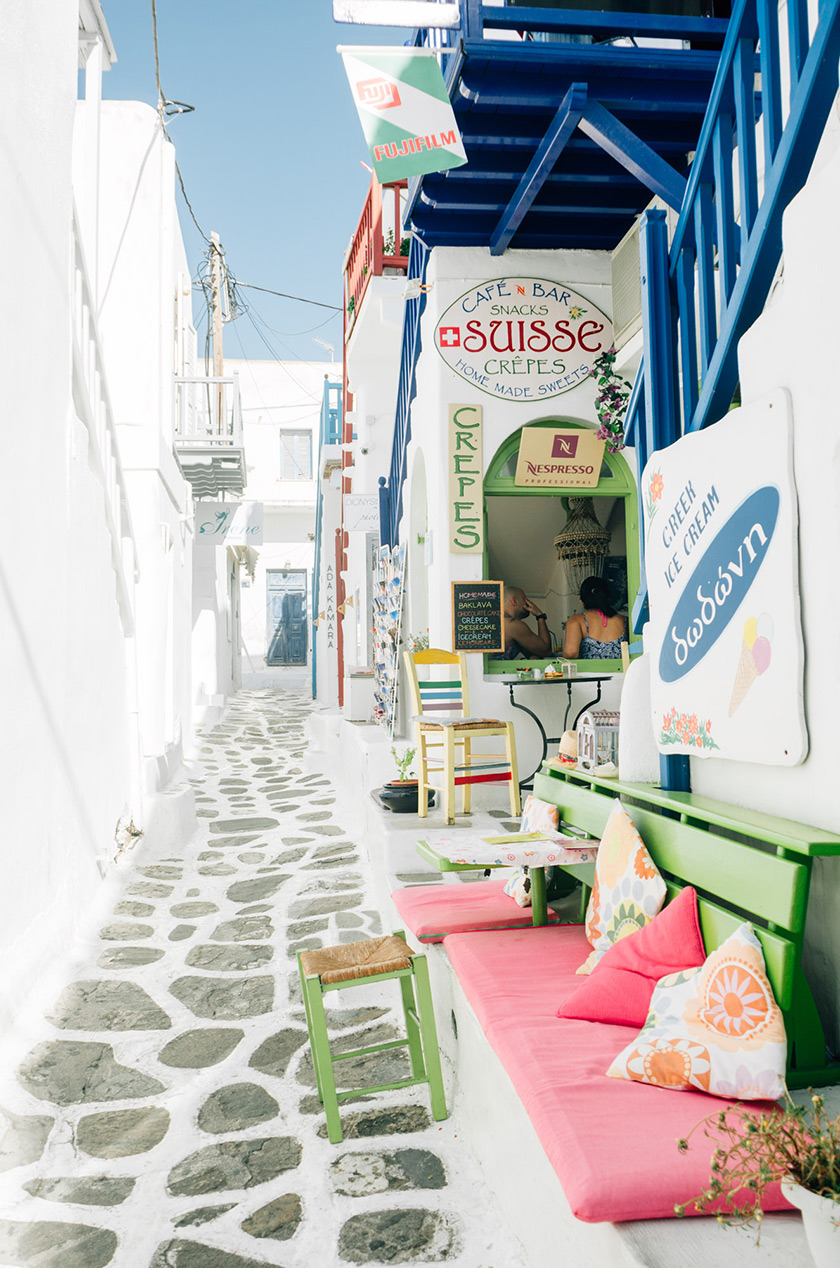 Street of Mykonos