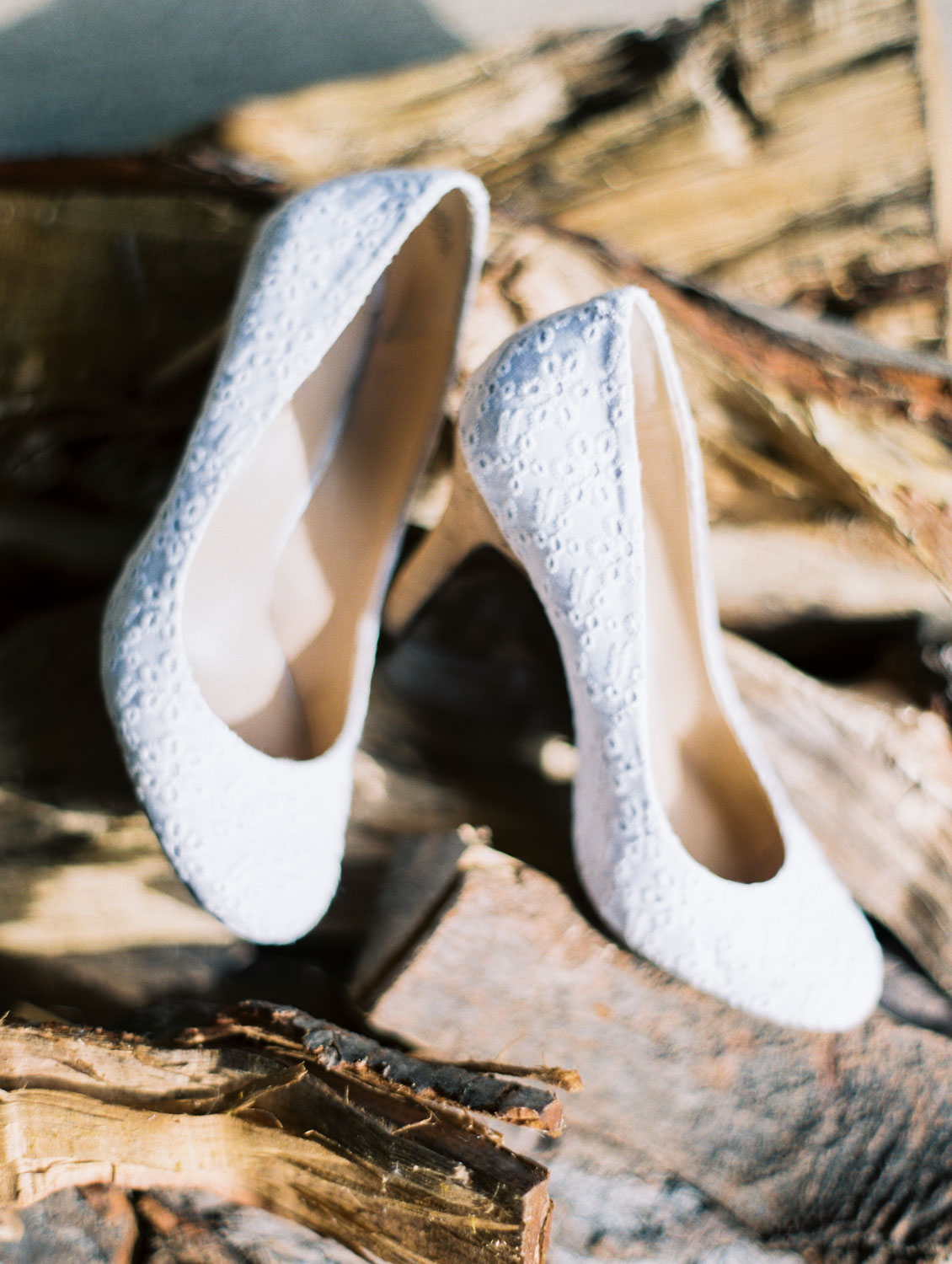 Bride's shoes