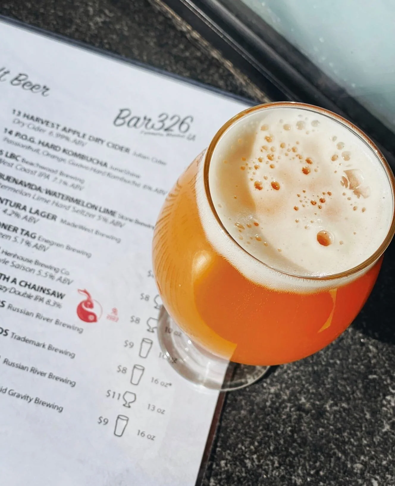 @farmersmarketla Bar326 has something special on tap this week for #LunarNewYear! Try the #BunnyWithAChainsaw Double Hazy IPA for just $8! 🍻 from Paperback Brewing.