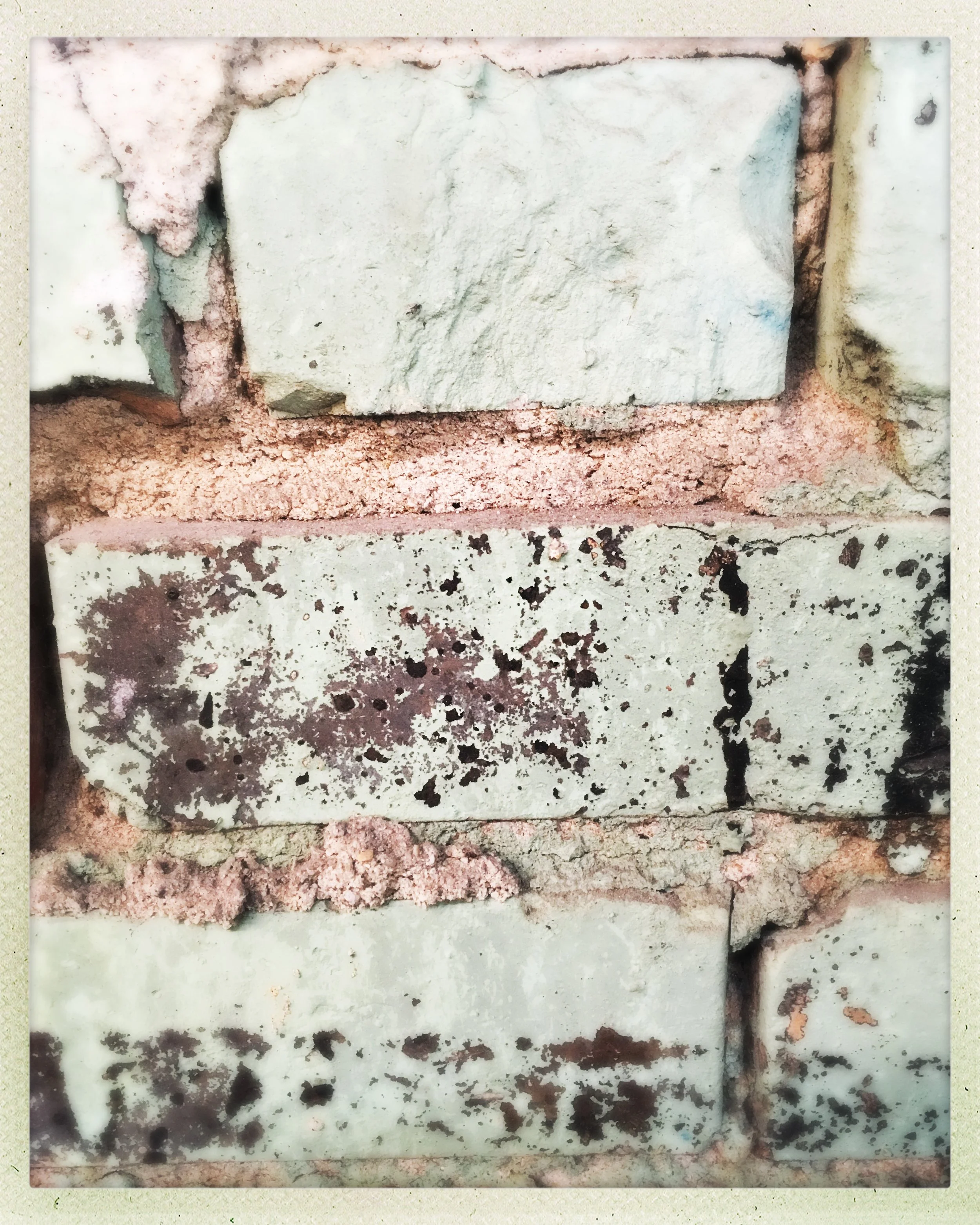 more stars, old mortarwork, Saltgrass studio
