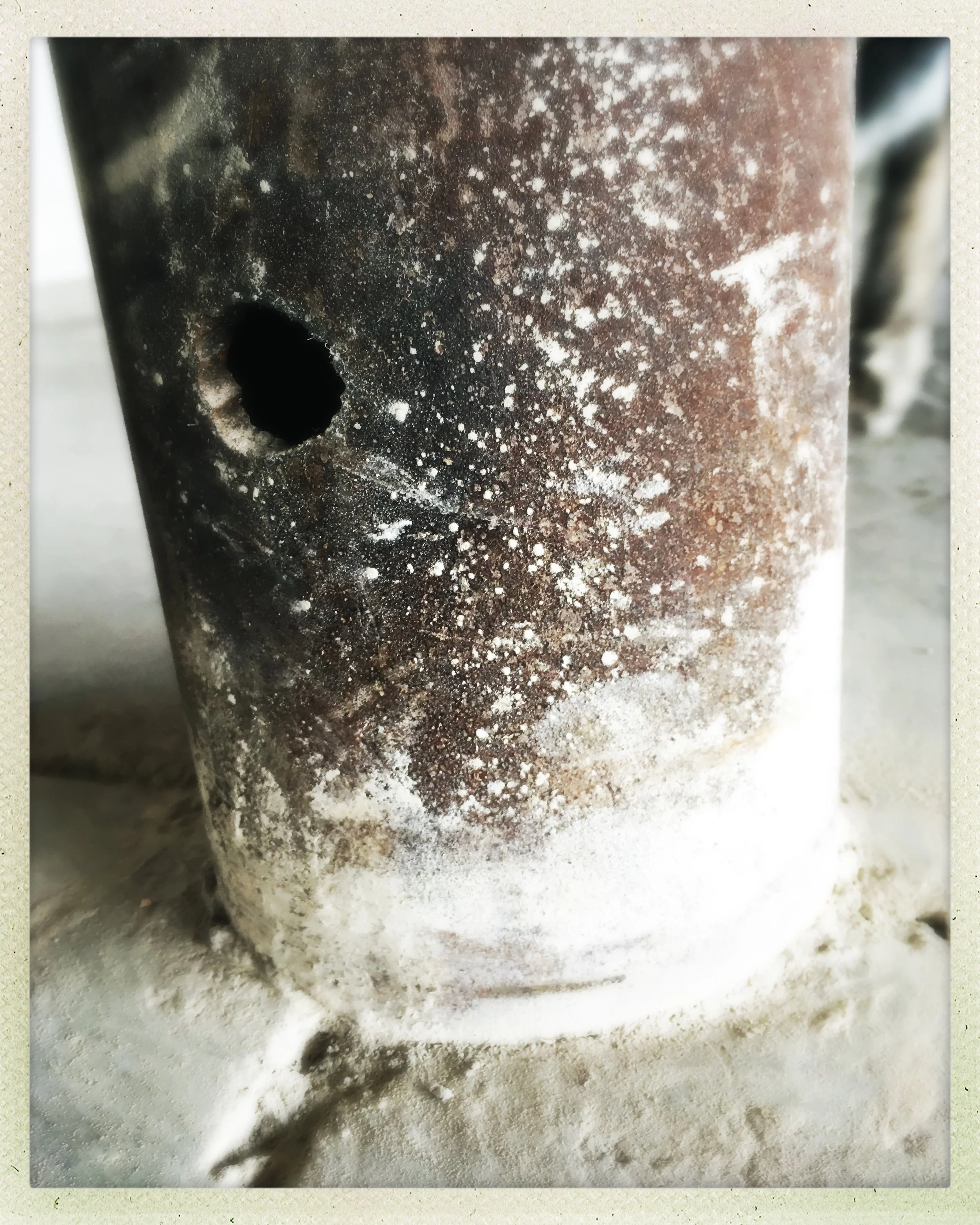 nebula in sheetrock, construction site